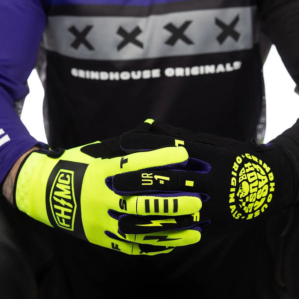 Speed Style Atomic Glove - High Viz/Black Fasthouse