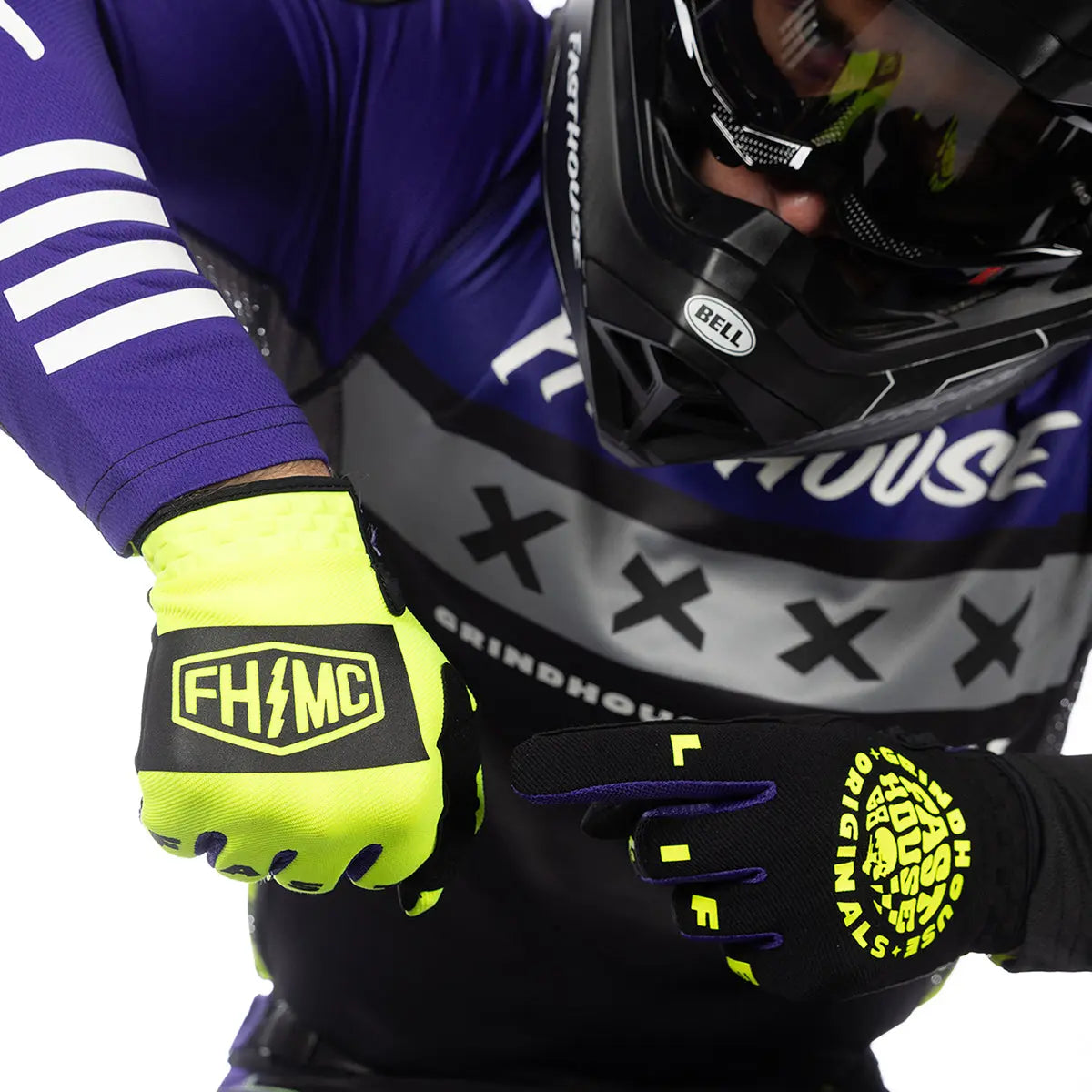 Speed Style Atomic Glove - High Viz/Black Fasthouse