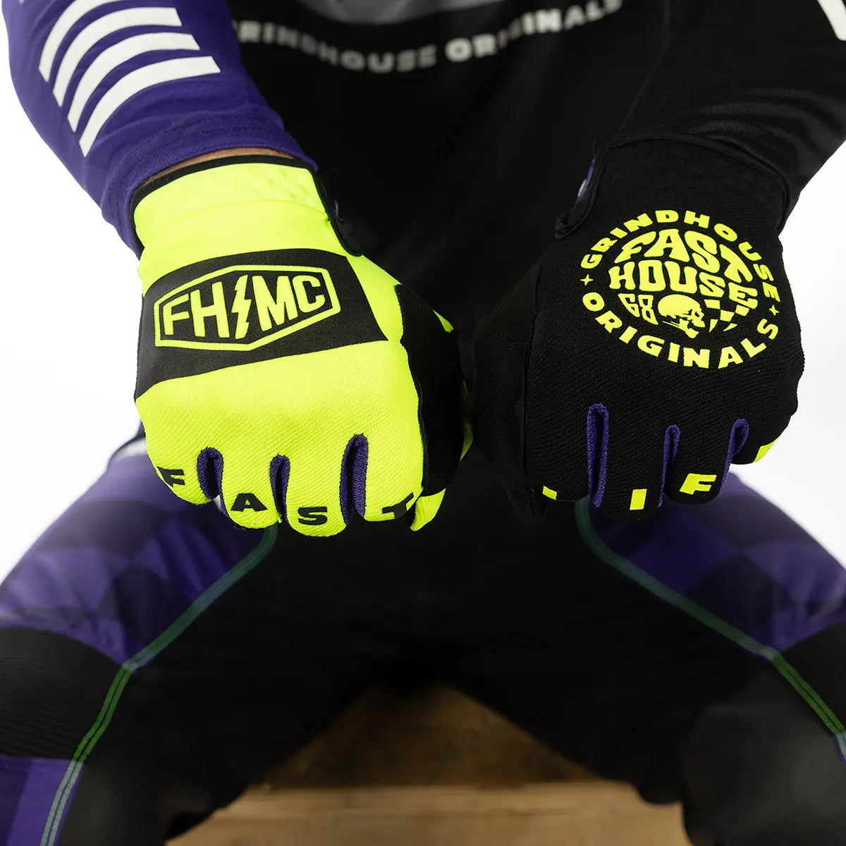 Speed Style Atomic Glove - High Viz/Black Fasthouse