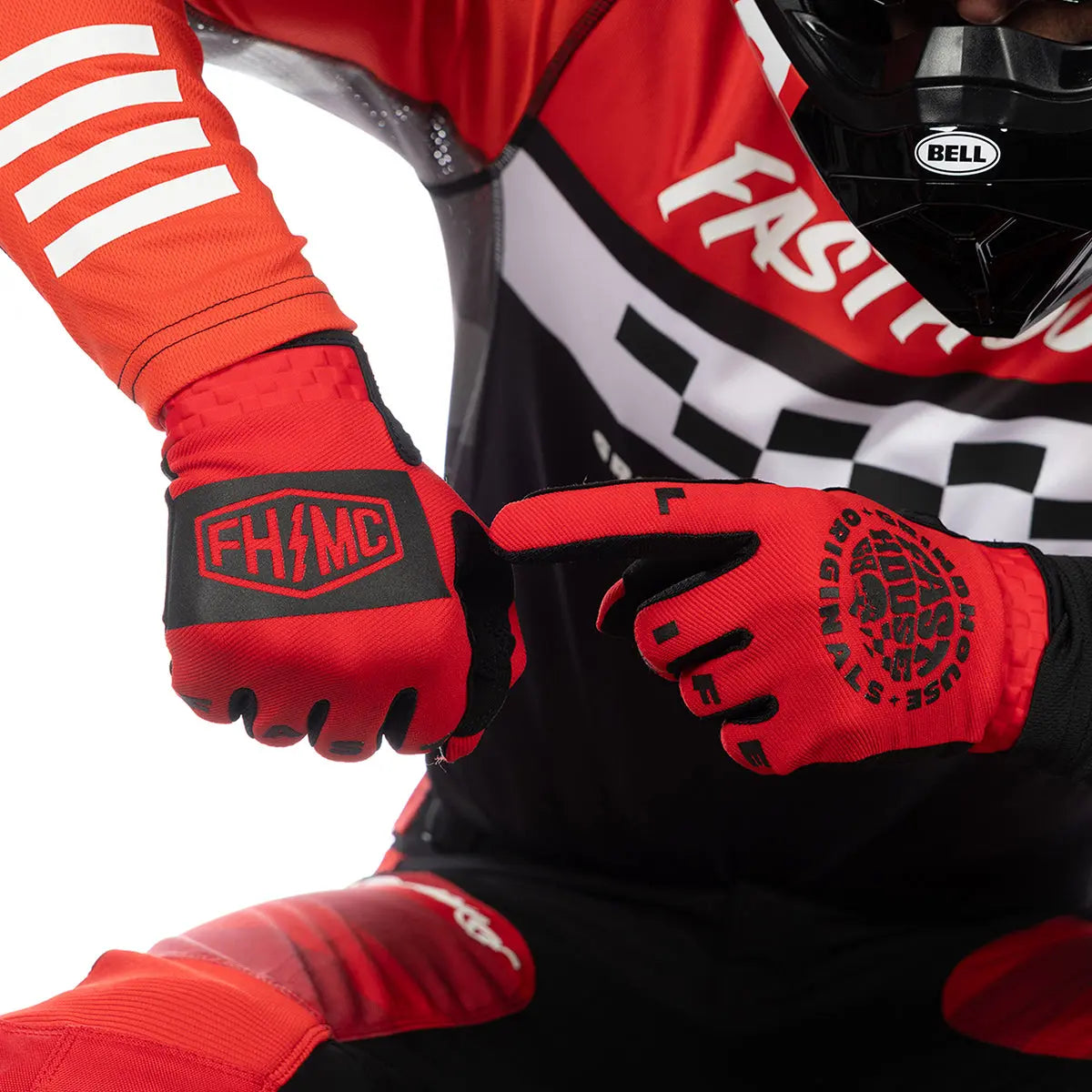 Speed Style Atomic Glove - Racing Red Fasthouse
