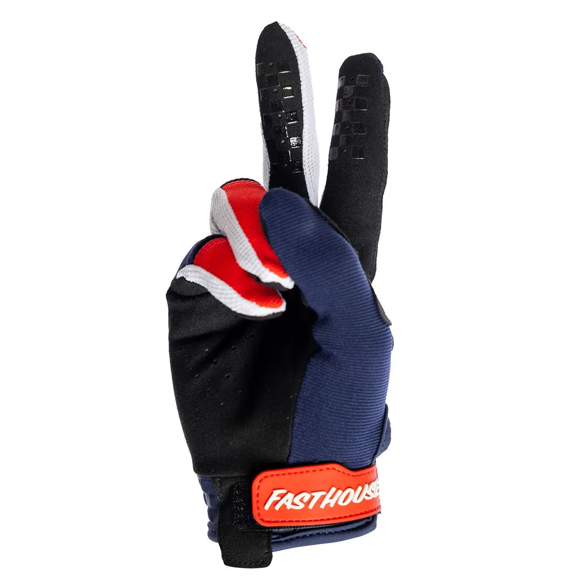 Speed Style Hudson Glove - Blue/Red - Fasthouse