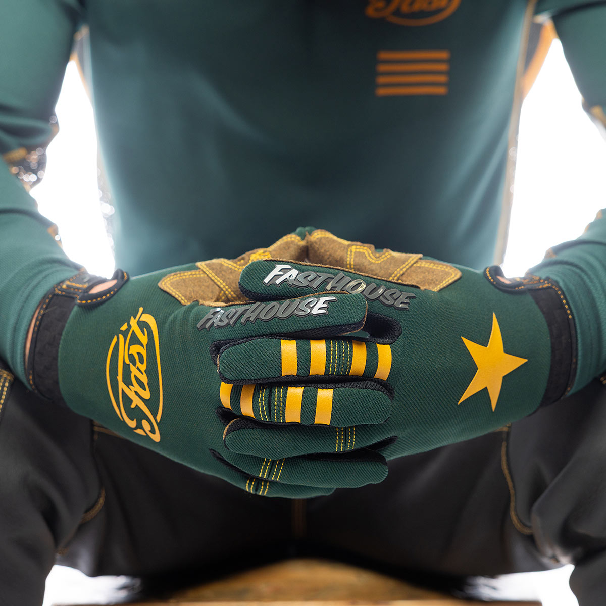 Speed Style Ramone Glove - Pine/Brown