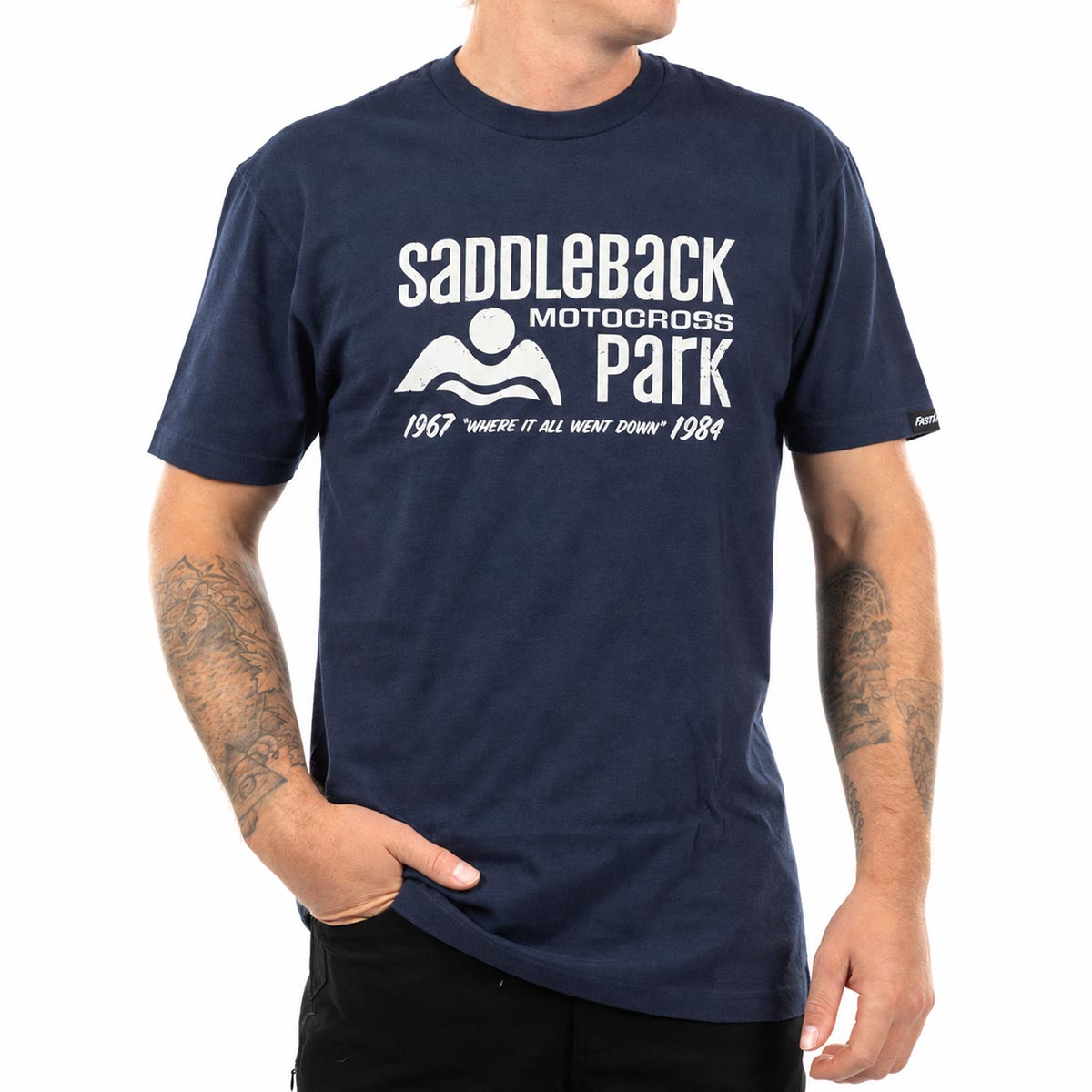 Saddleback Tee - Navy