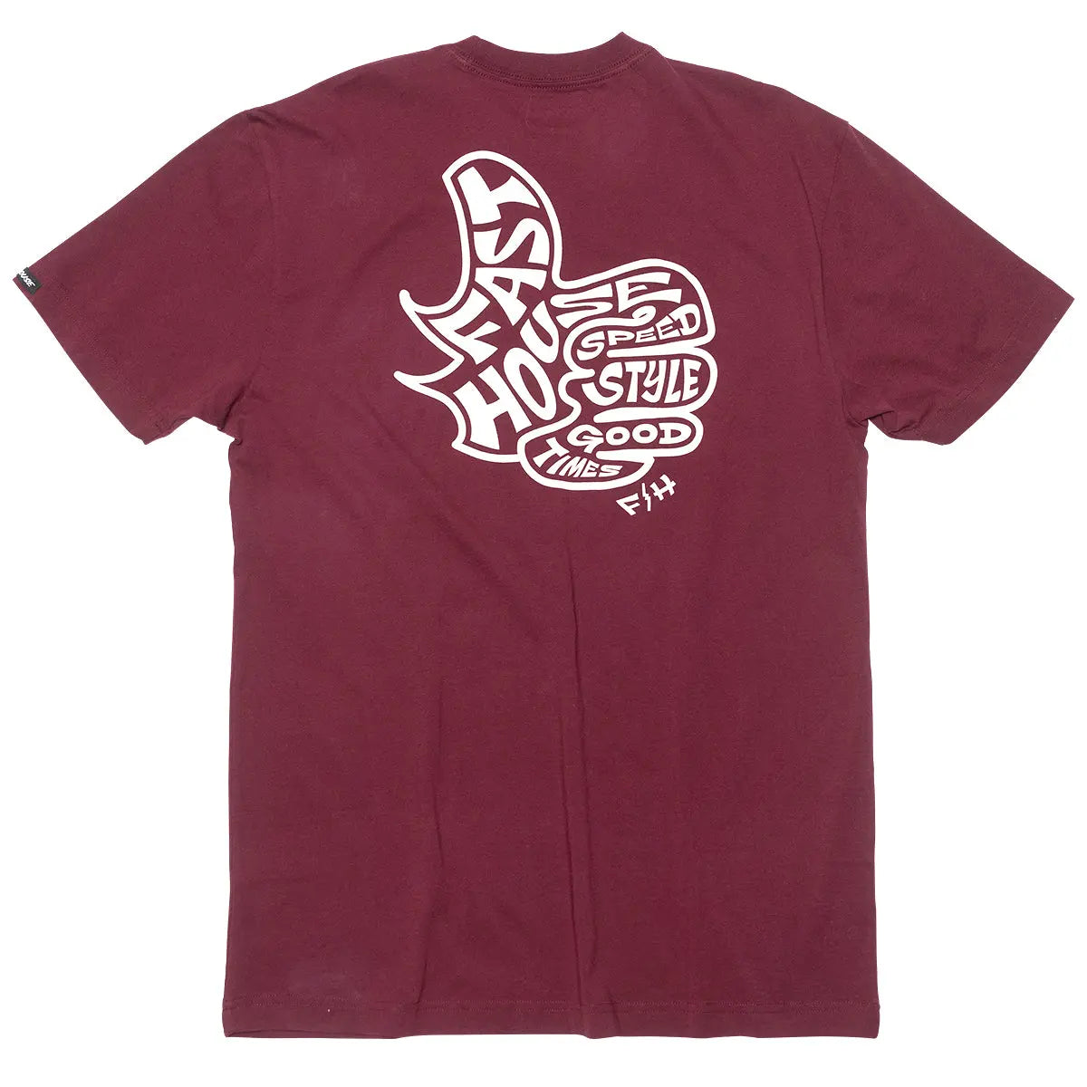 Satisfaction Tee - Maroon - Fasthouse