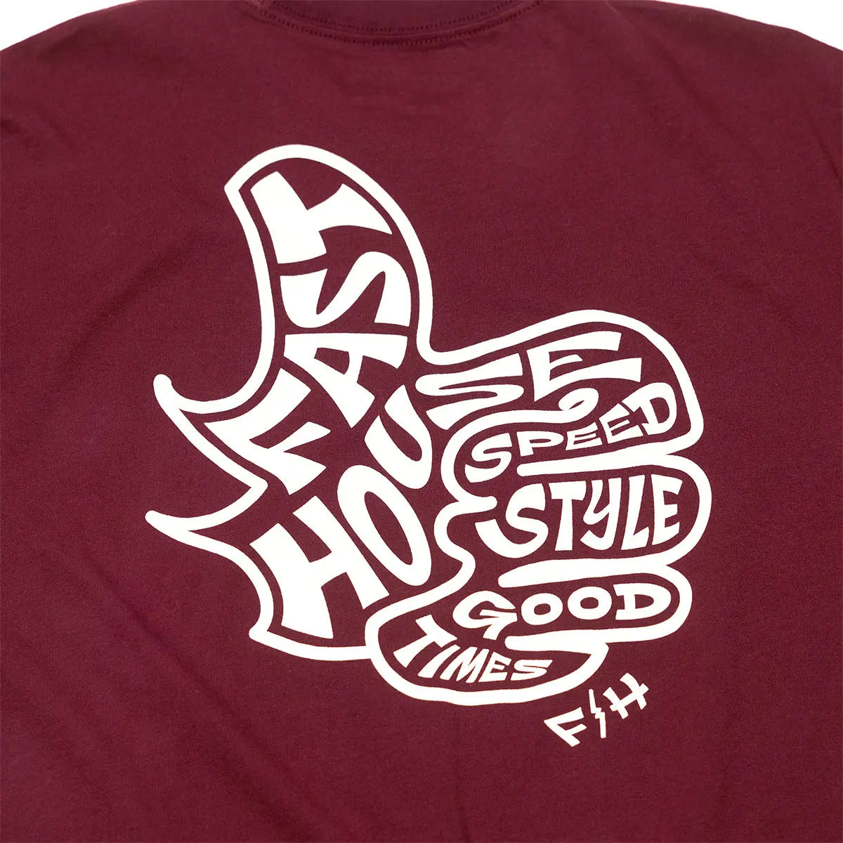 Satisfaction Tee - Maroon - Fasthouse