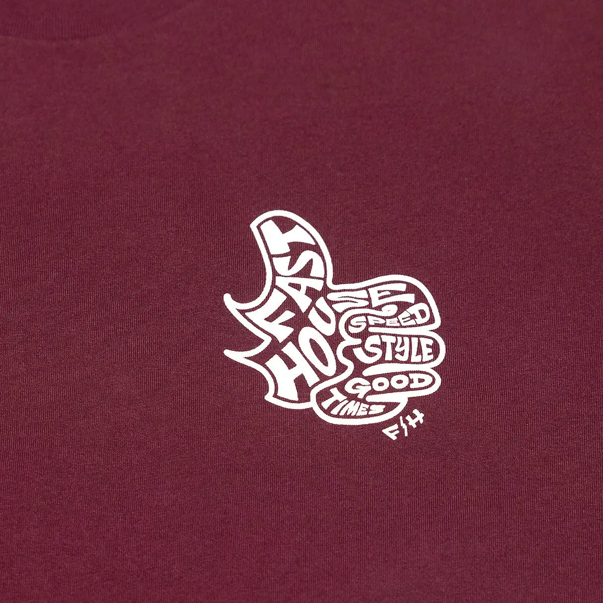 Satisfaction Tee - Maroon - Fasthouse