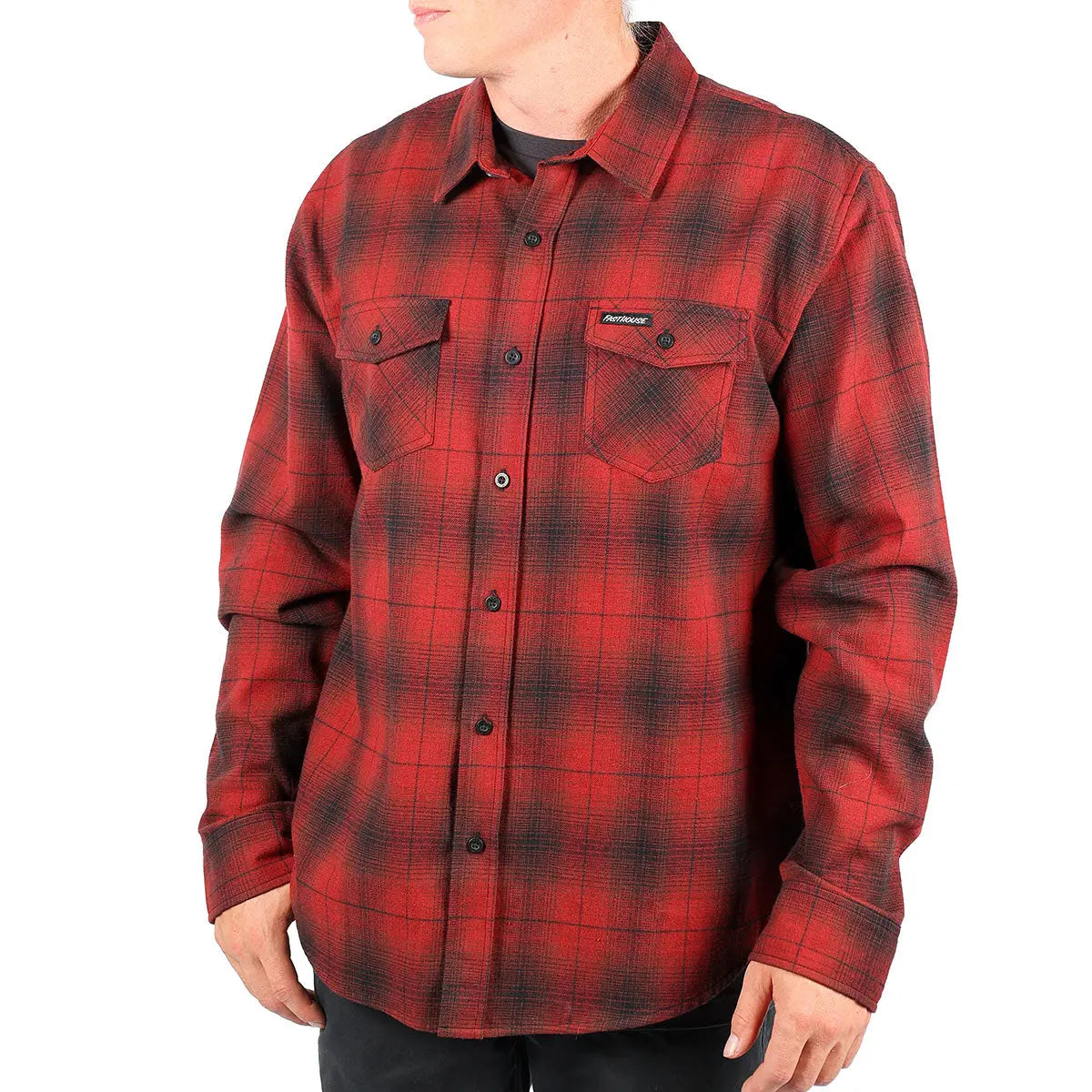 Saturday Night Special Flannel - Oxblood - Fasthouse