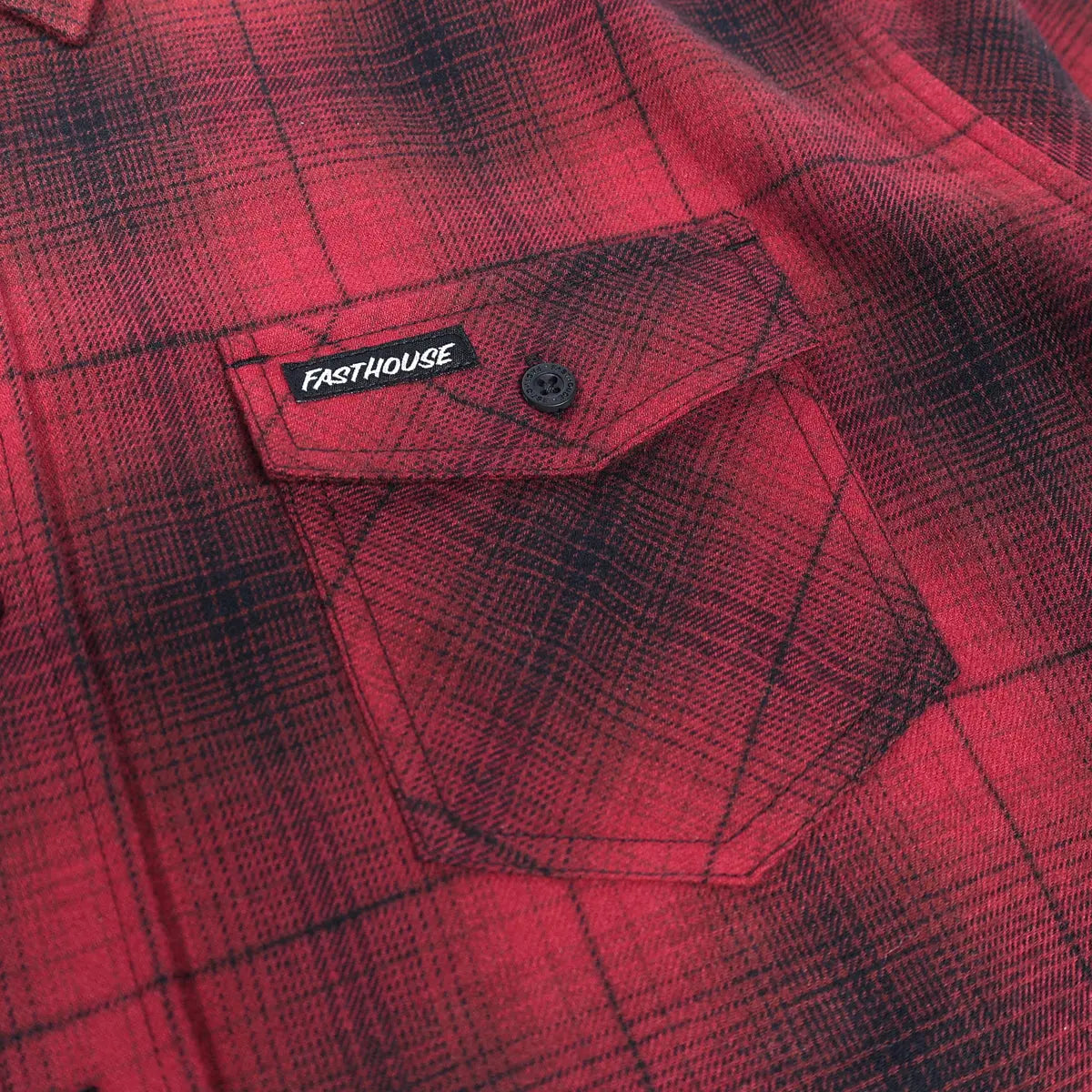 Saturday Night Special Flannel - Oxblood - Fasthouse