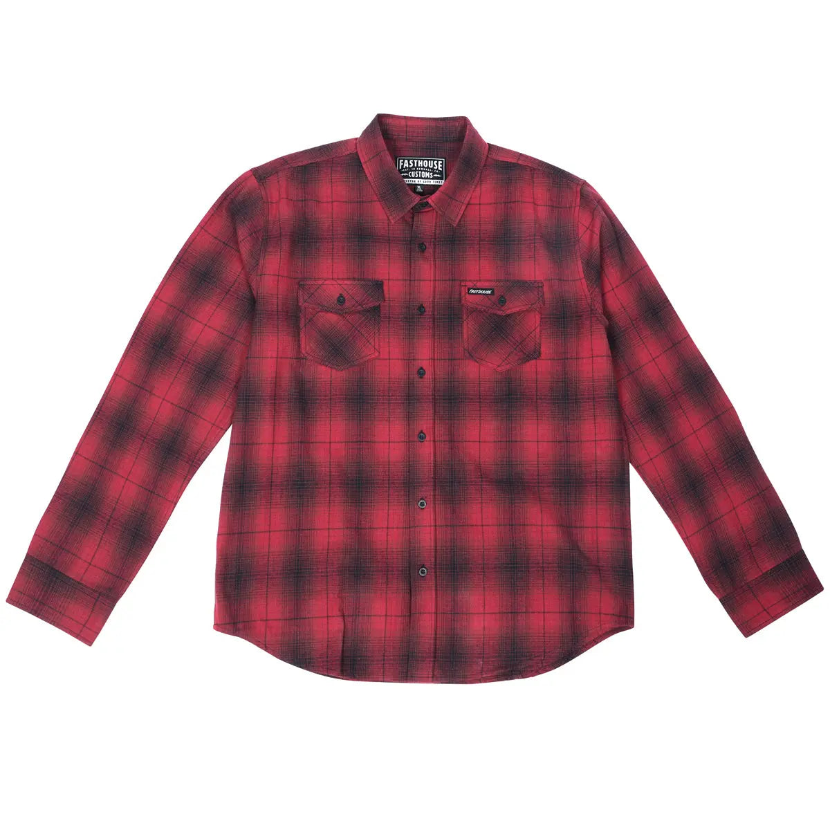 Saturday Night Special Flannel - Oxblood - Fasthouse
