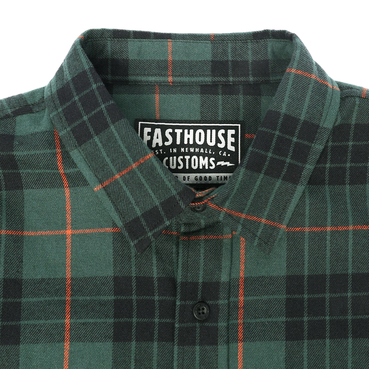Saturday Night Special Flannel - Pine/Black