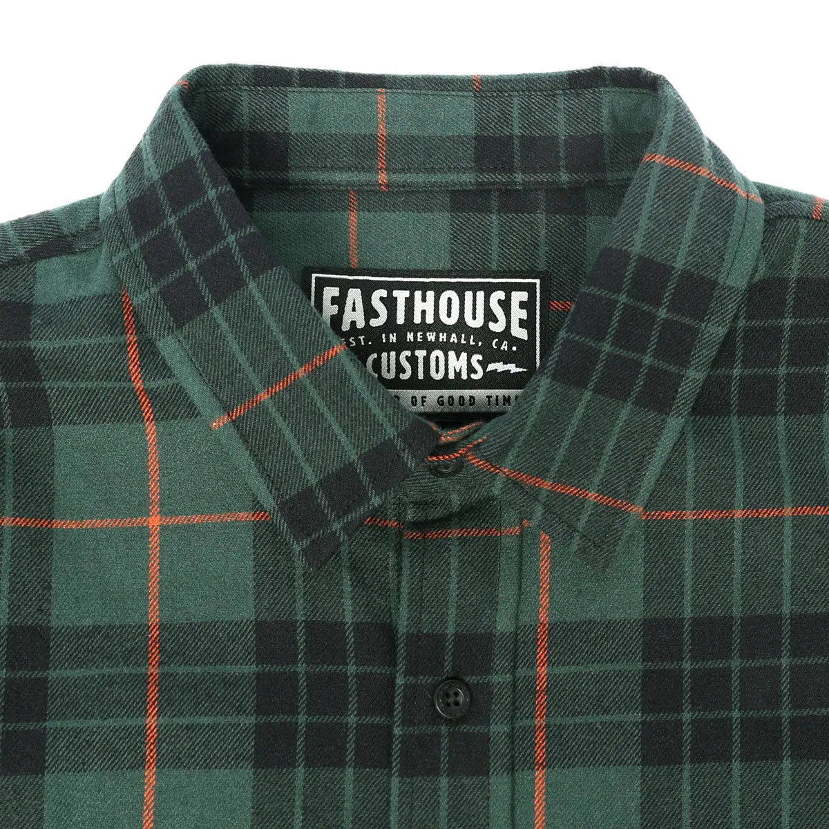 Saturday Night Special Flannel - Pine/Black - Fasthouse