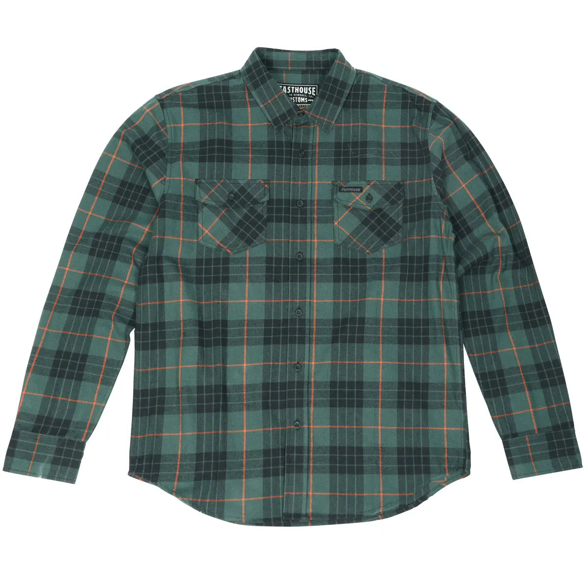 Saturday Night Special Flannel - Pine/Black - Fasthouse