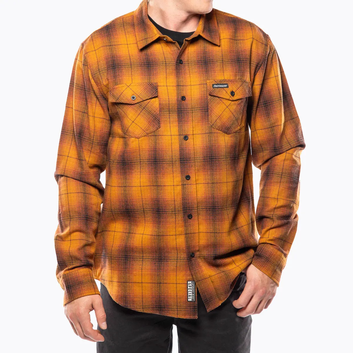 Saturday Night Special Flannel - Vintage Gold - Fasthouse
