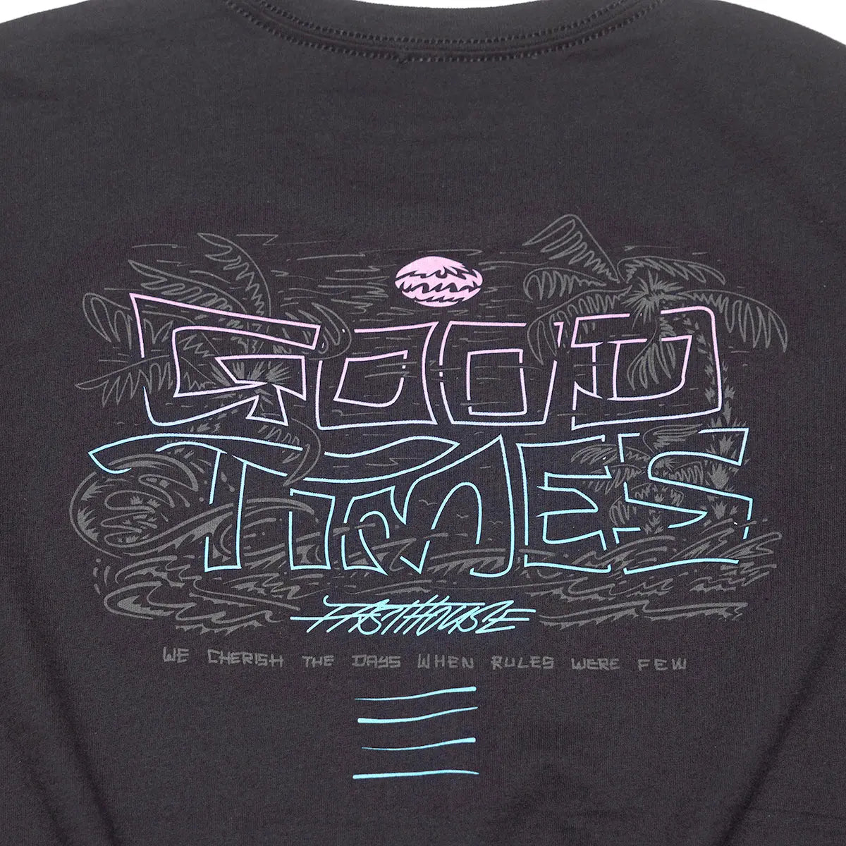 Shadow Palms Women's Tee - Black - Fasthouse