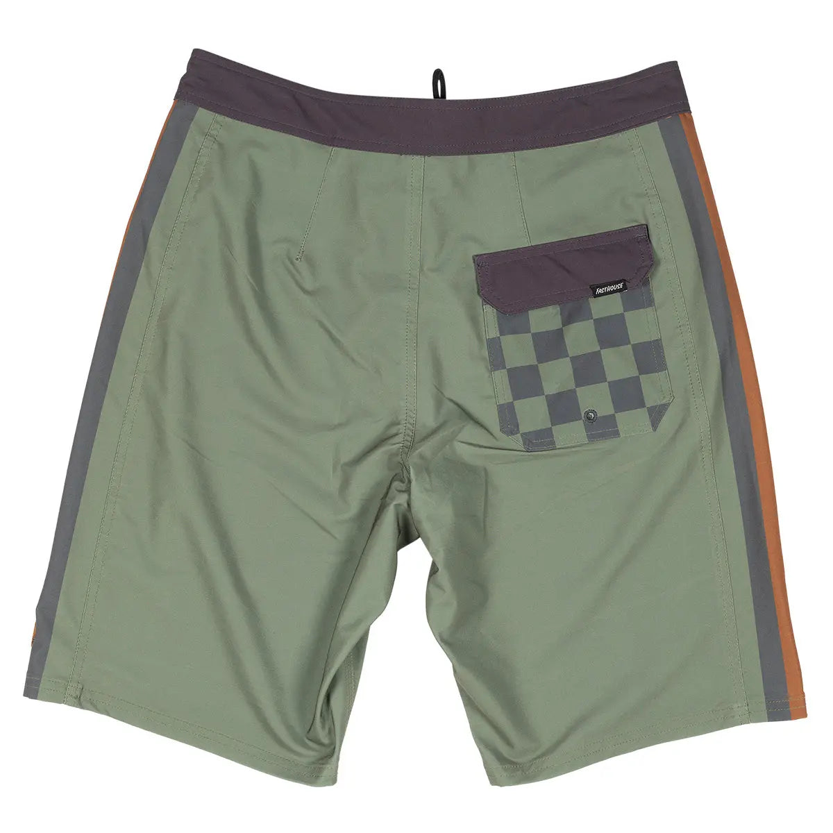 Skeg 21" Boardshort - Olive Fasthouse
