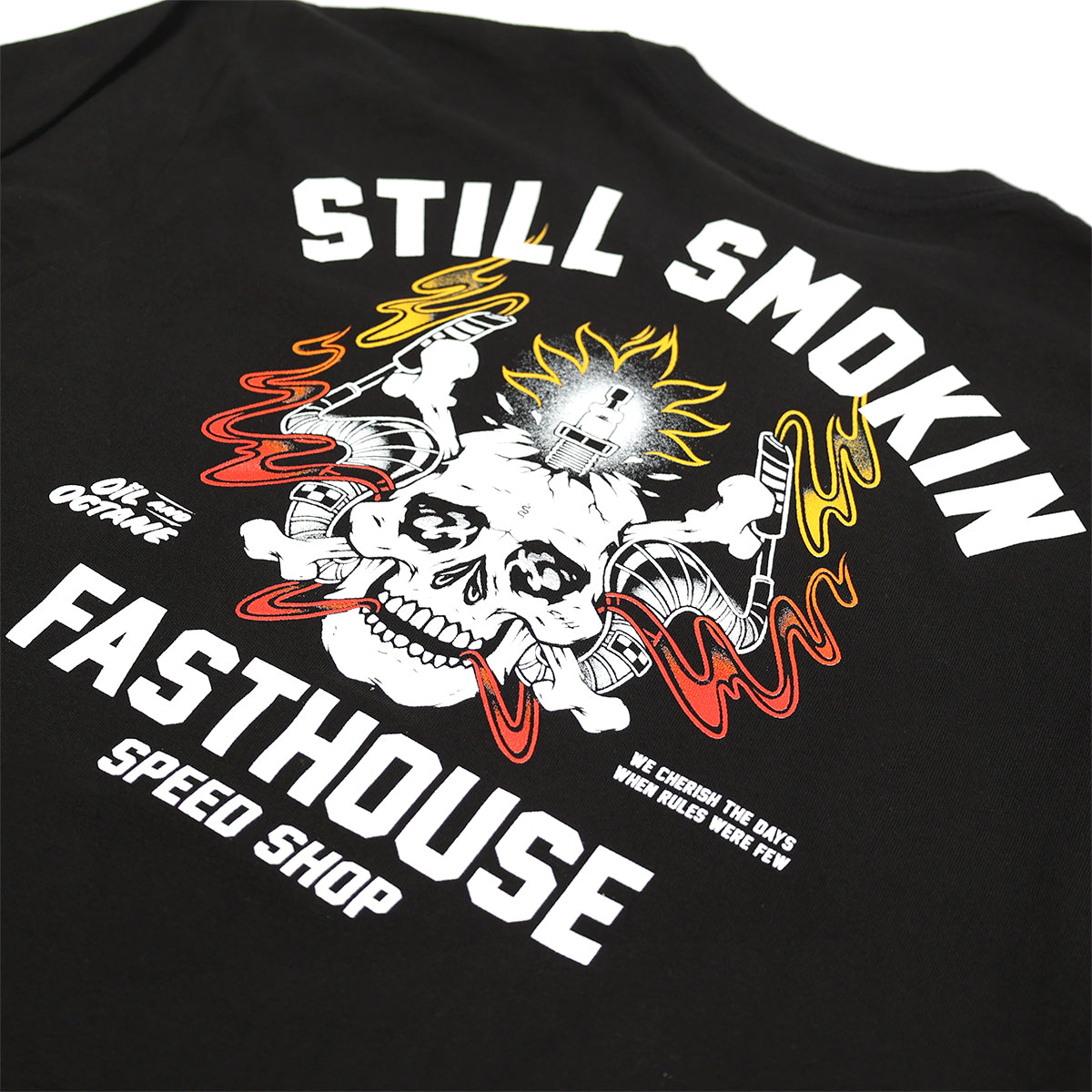Smoke & Octane Long Sleeve Tee - Black