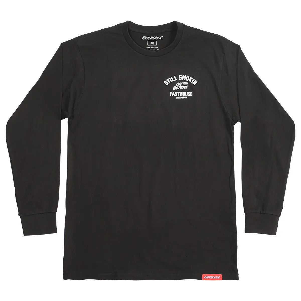 Smoke & Octane Long Sleeve Tee - Black