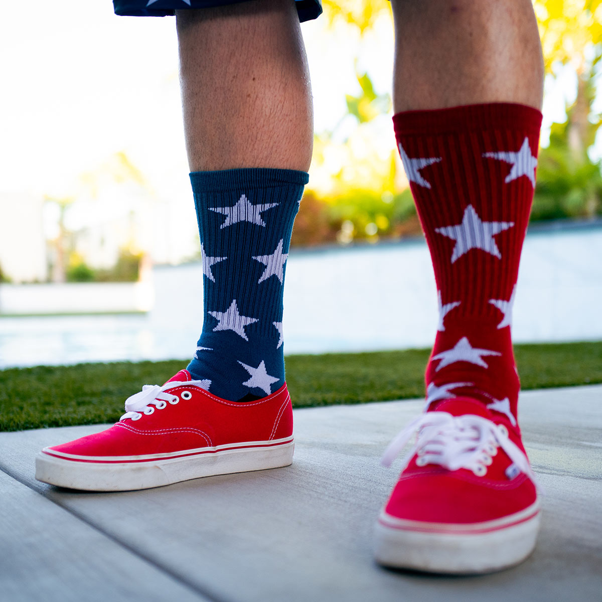 Liberty Sock - Red