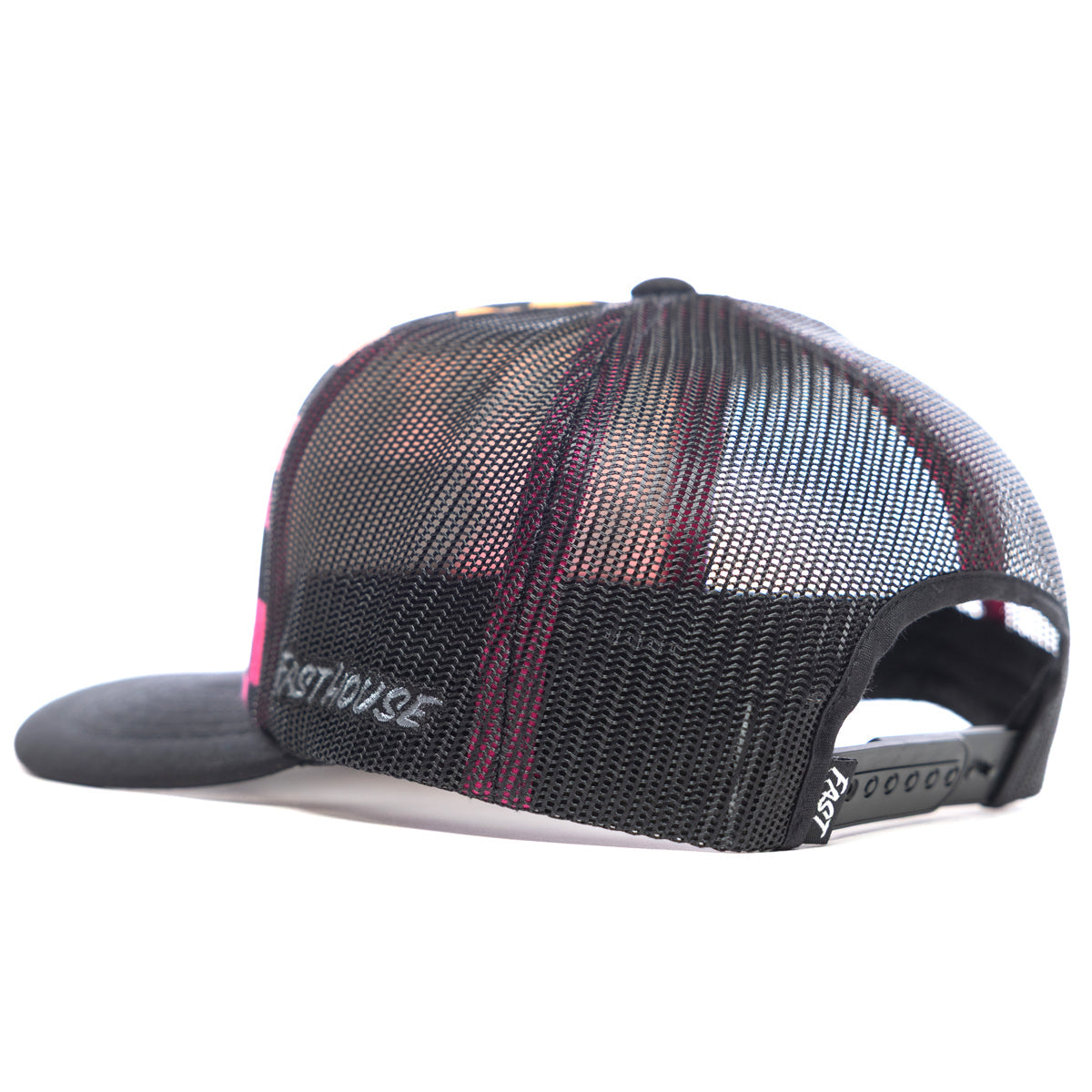 Sound Check Hat - Pink/Black Fasthouse