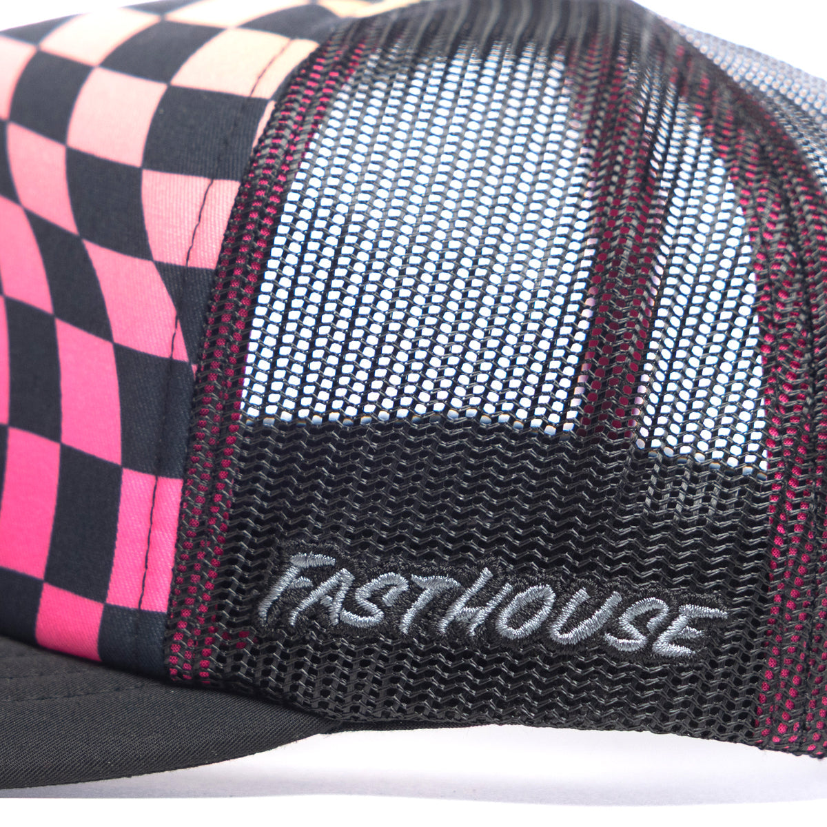 Sound Check Hat - Pink/Black Fasthouse