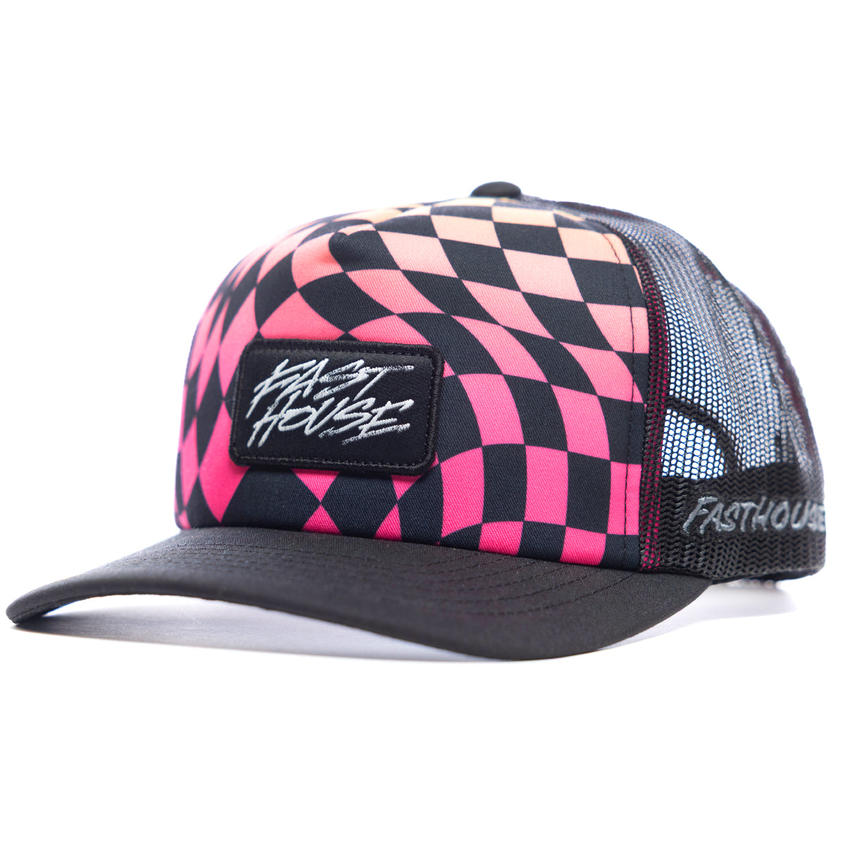 Sound Check Hat - Pink/Black Fasthouse