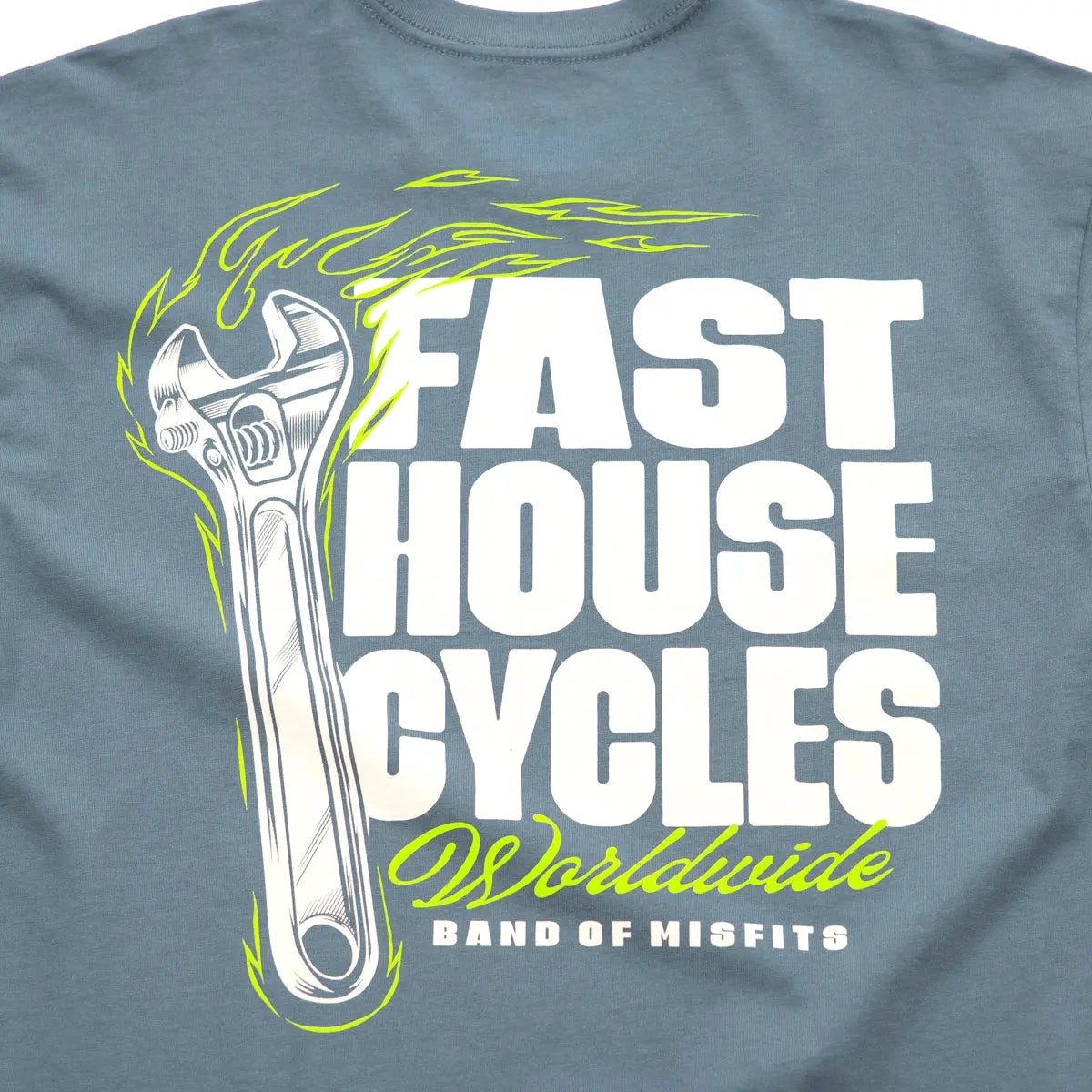 Spanner Tee - Denim - Fasthouse