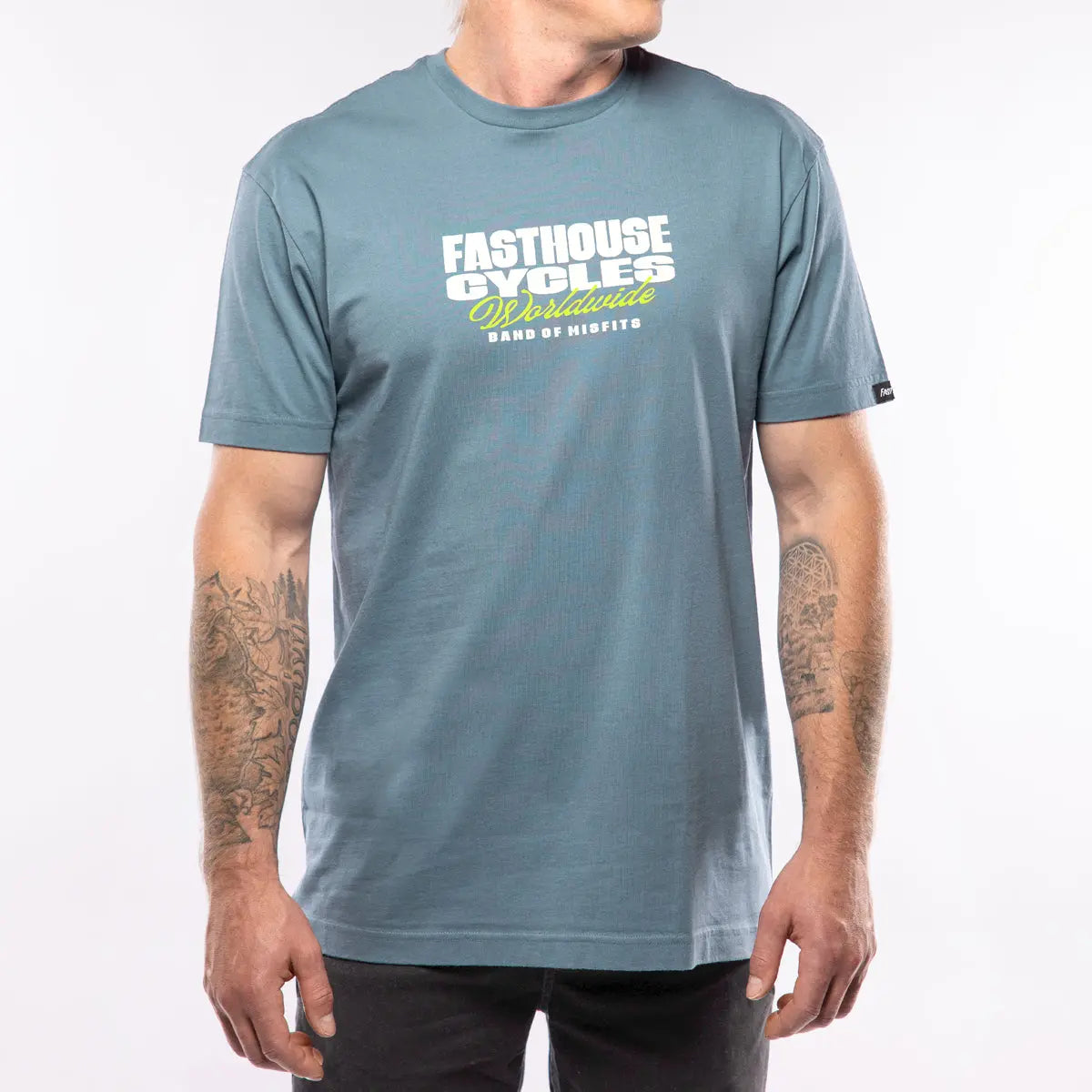 Spanner Tee - Denim - Fasthouse