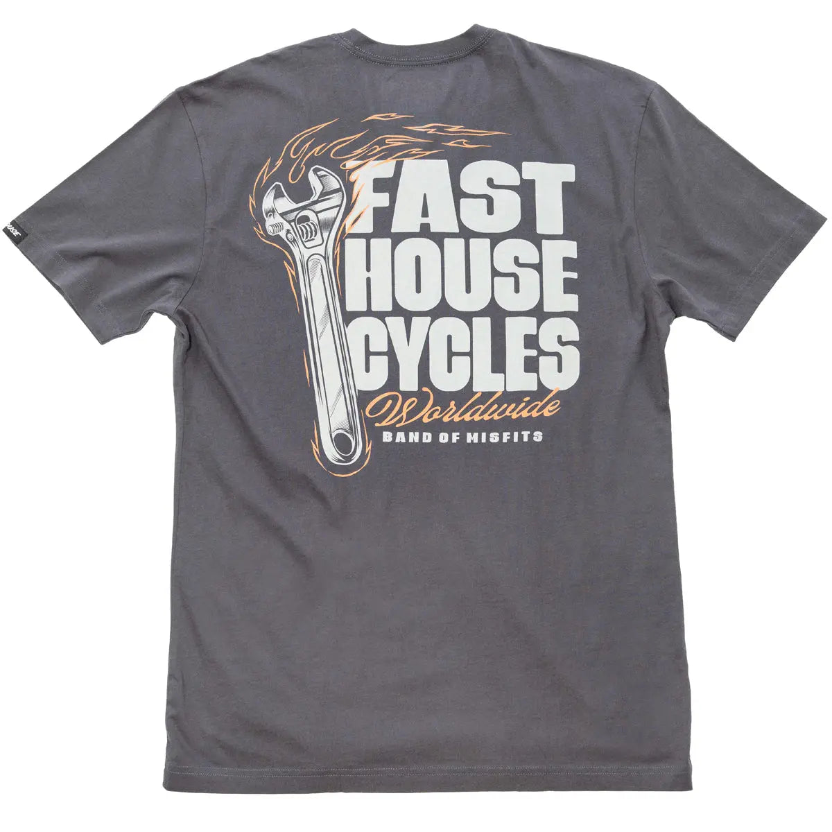 Spanner Tee - Graphite Black - Fasthouse