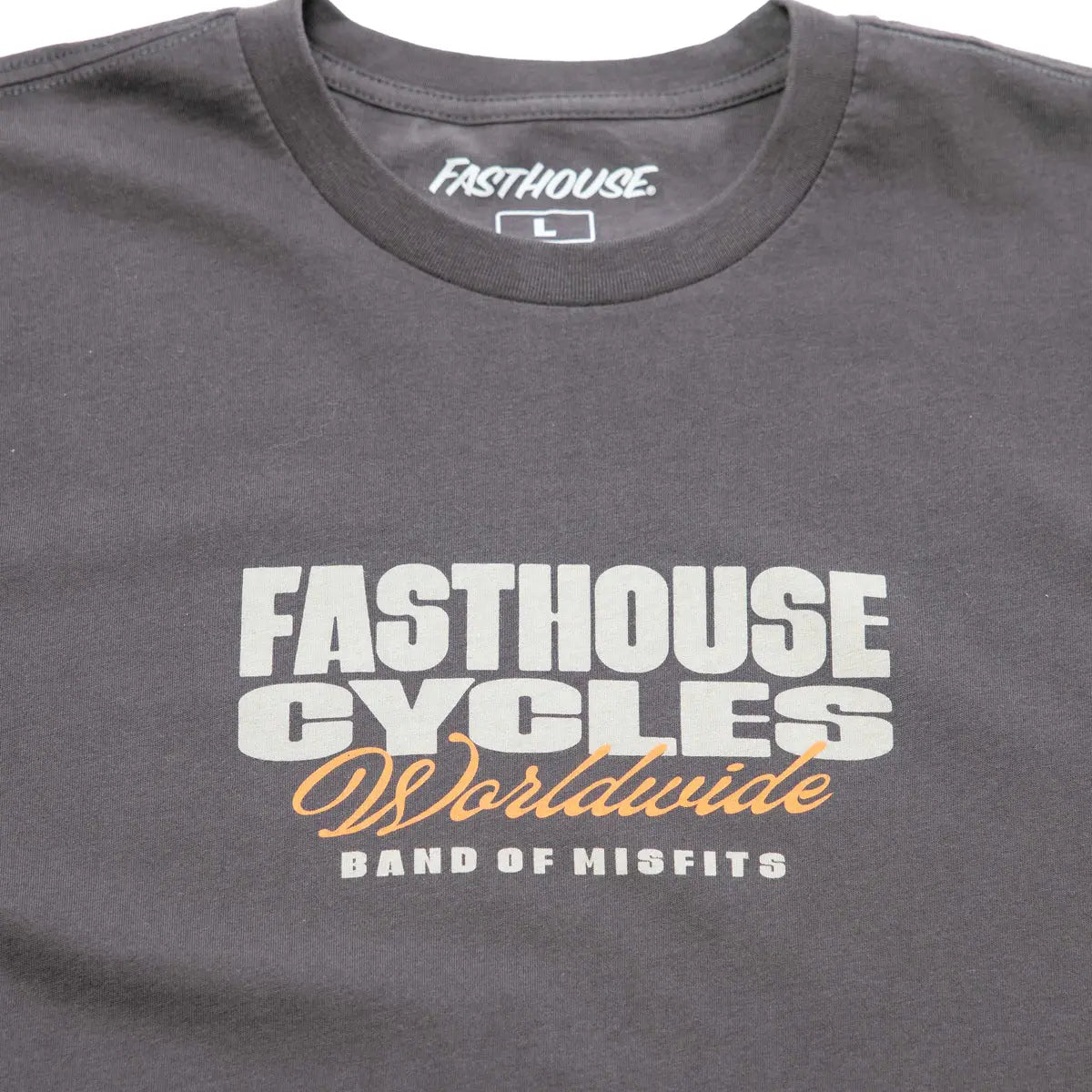 Spanner Tee - Graphite Black - Fasthouse