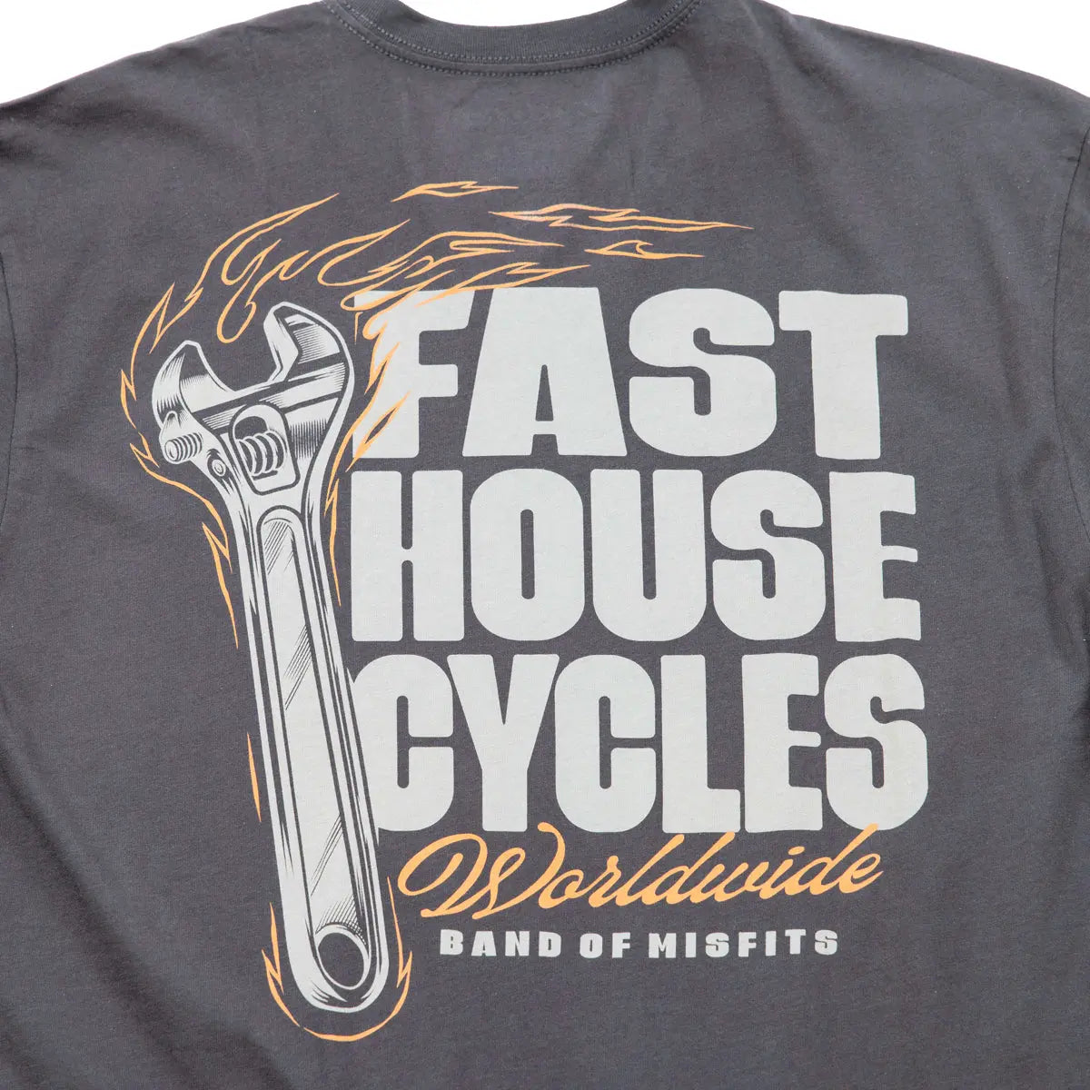 Spanner Tee - Graphite Black - Fasthouse