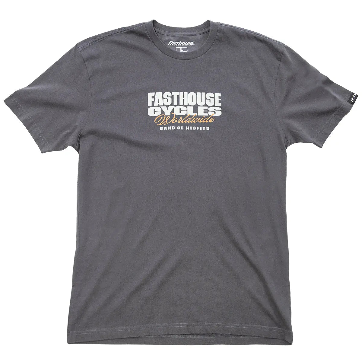 Spanner Tee - Graphite Black - Fasthouse