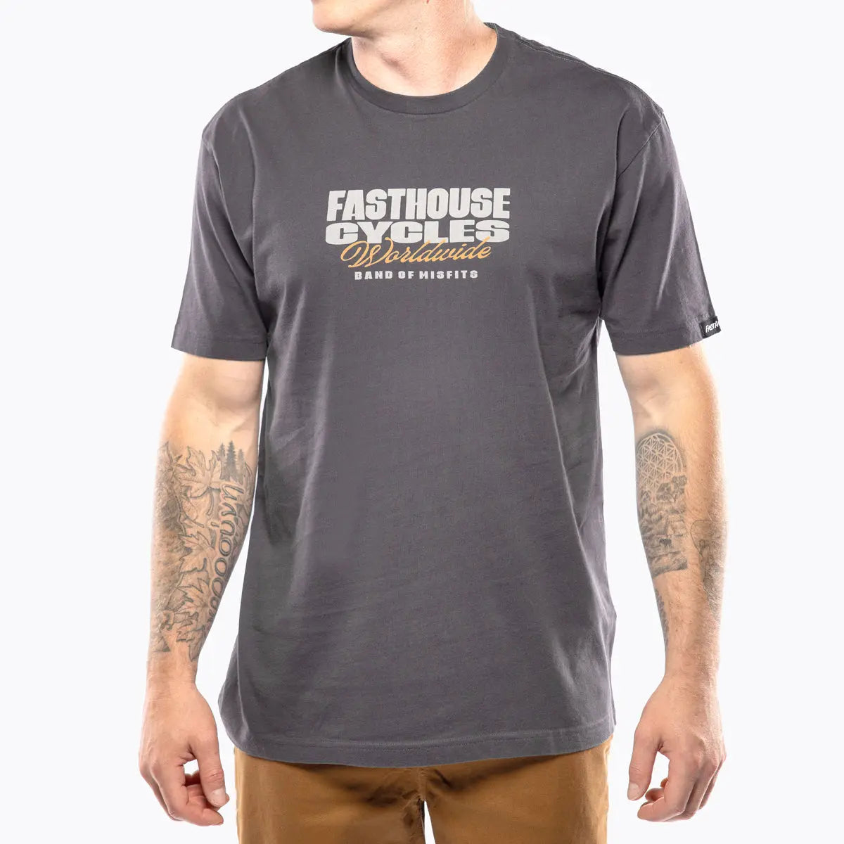 Spanner Tee - Graphite Black - Fasthouse