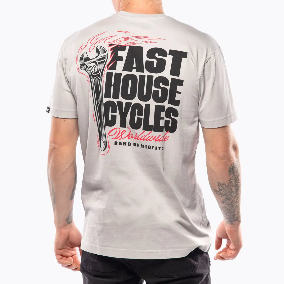 Spanner Tee - Mirage Gray - Fasthouse