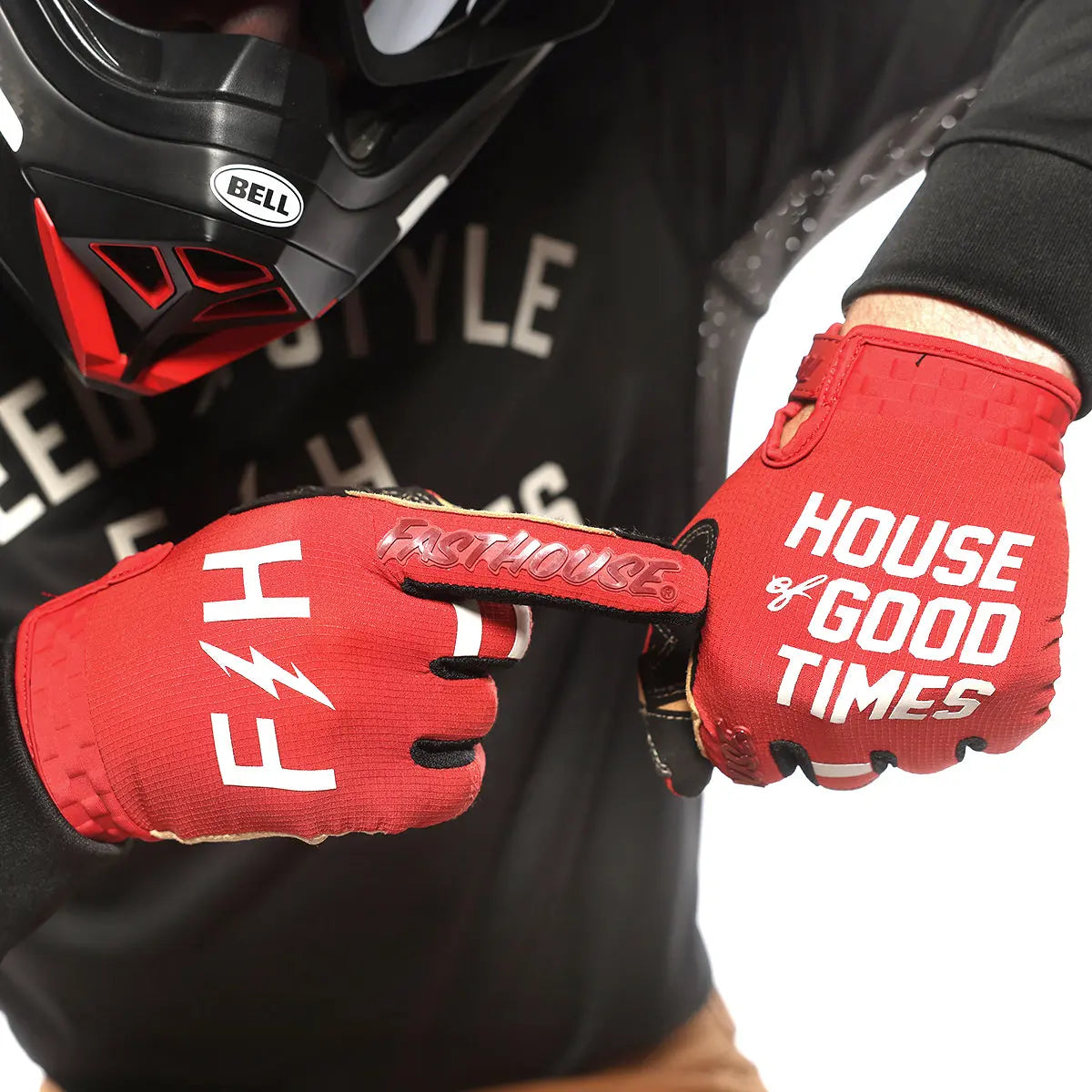 Speed Style Camino Glove - Lava Falls - Fasthouse