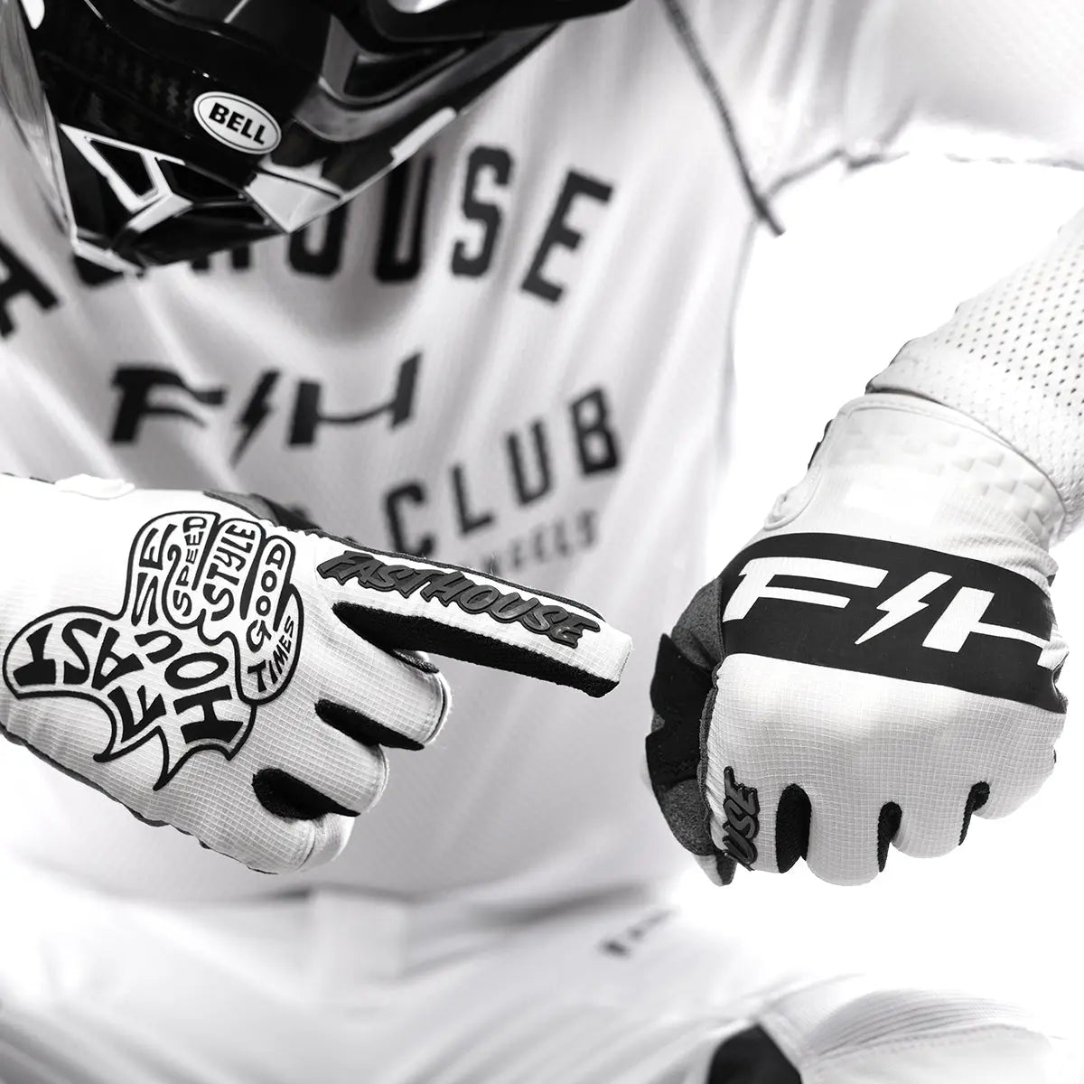 Speed Style Club Glove - White - Fasthouse