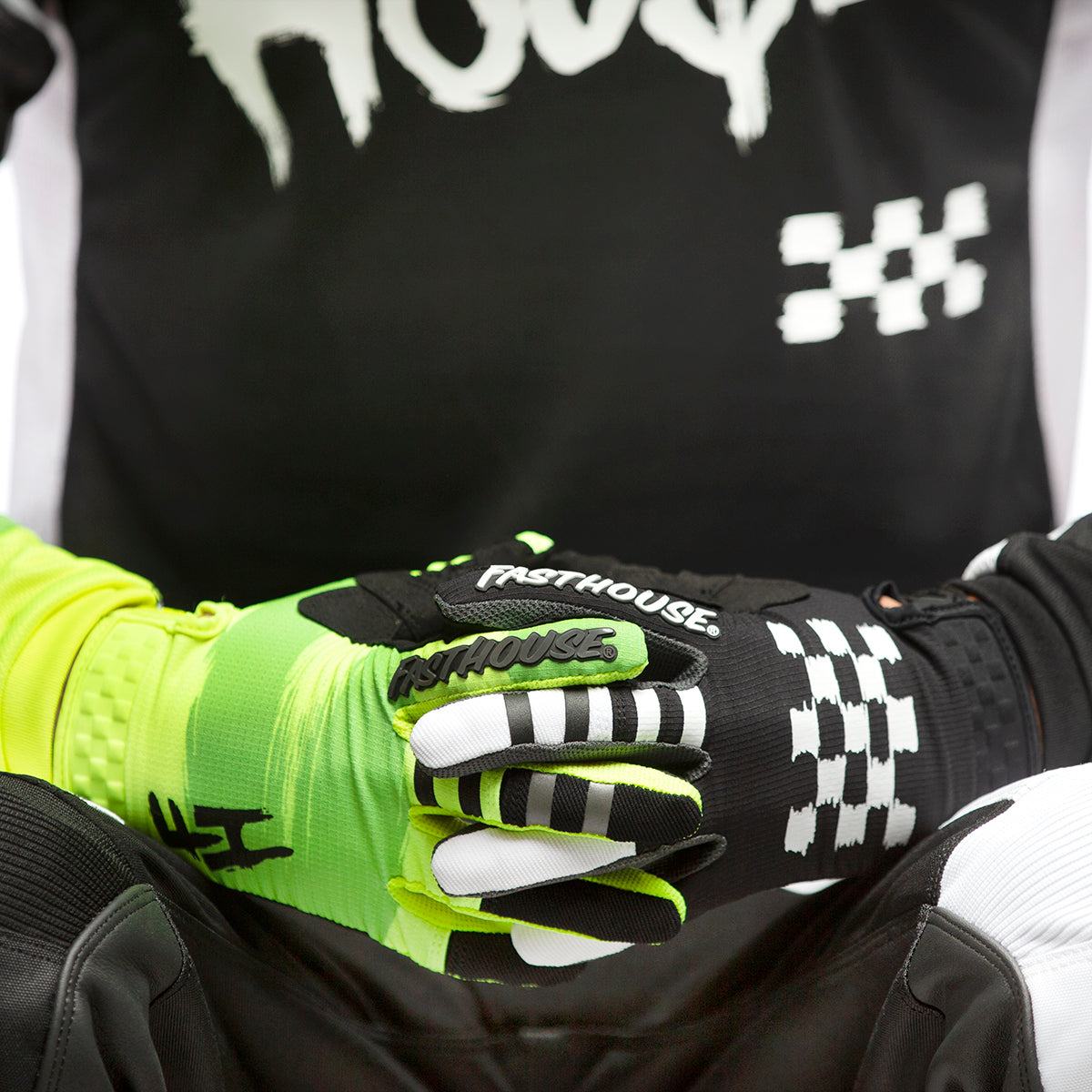 Speed Style Jester Glove - High Viz/Black Closeout
