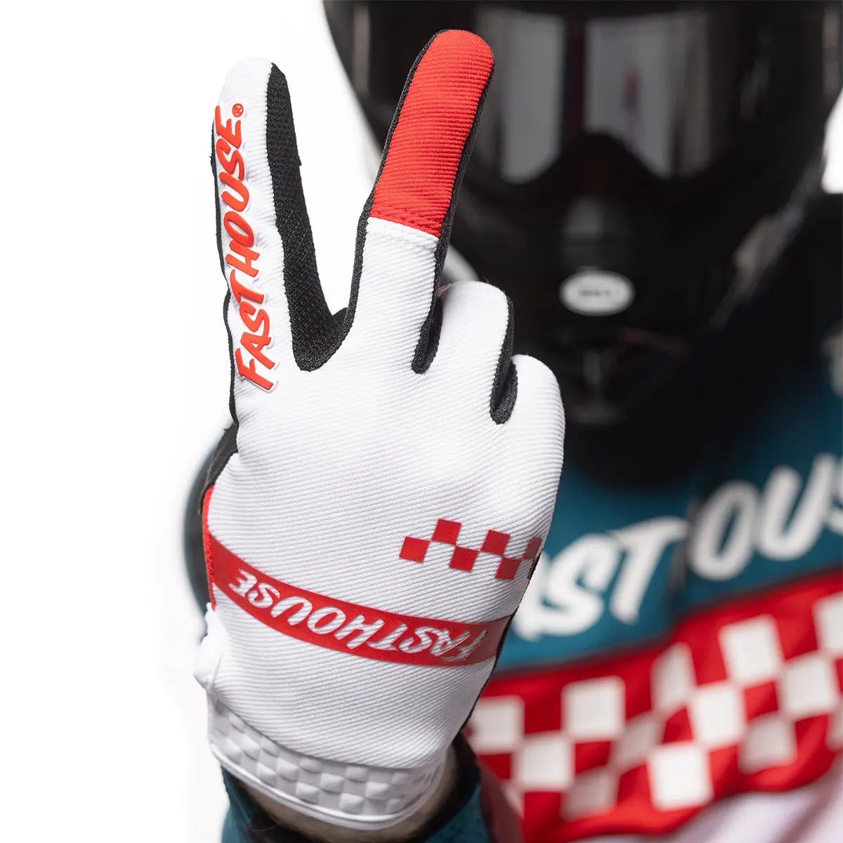 Speed Style Mod Glove - Red/White