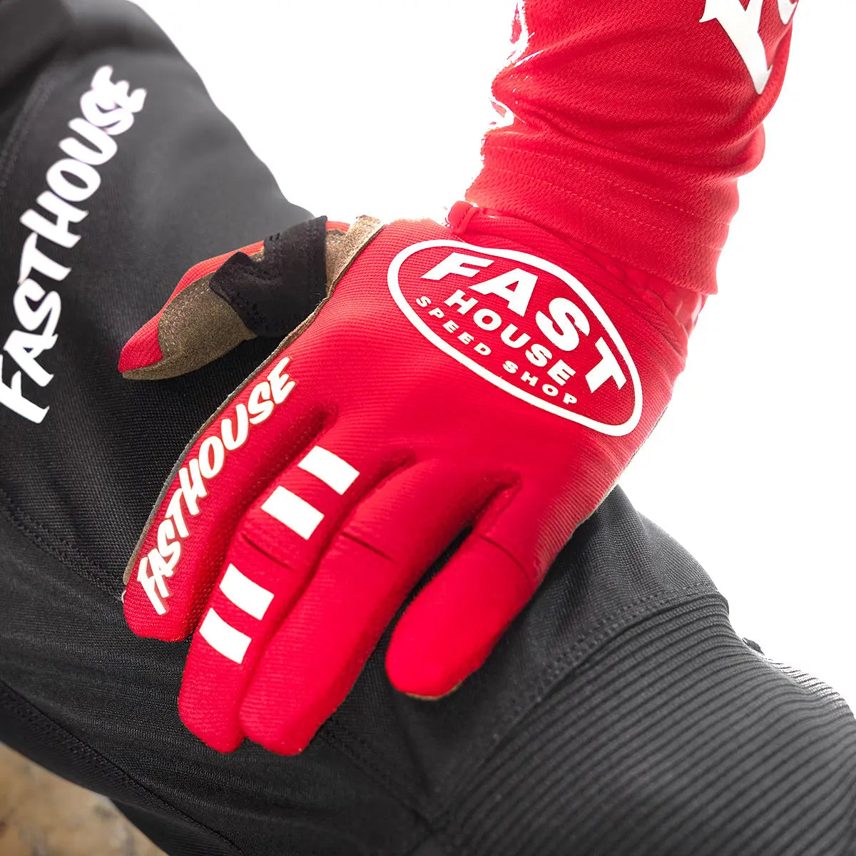 Speed Style Ramble Glove - Red - Fasthouse