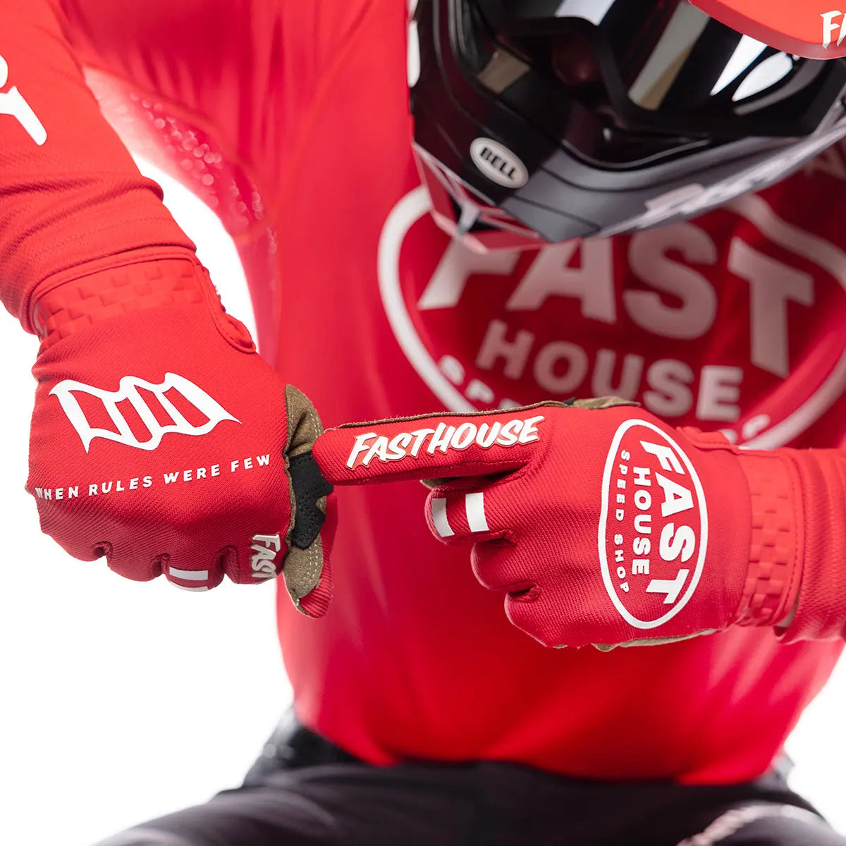 Speed Style Ramble Glove - Red - Fasthouse