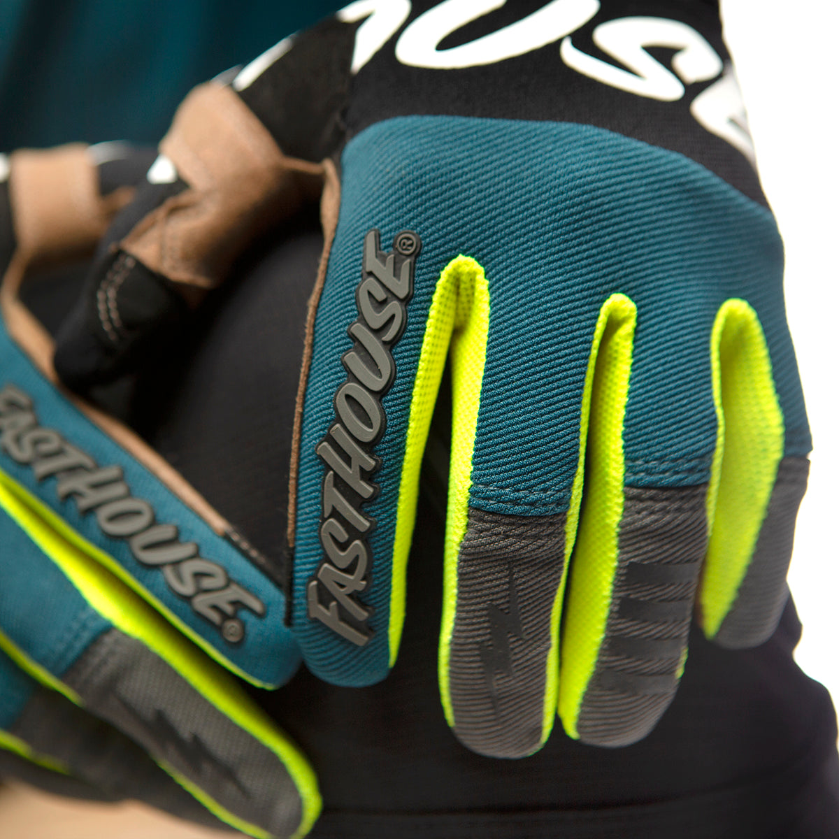 Speed Style Sector Youth Glove - Black/Indigo Fasthouse