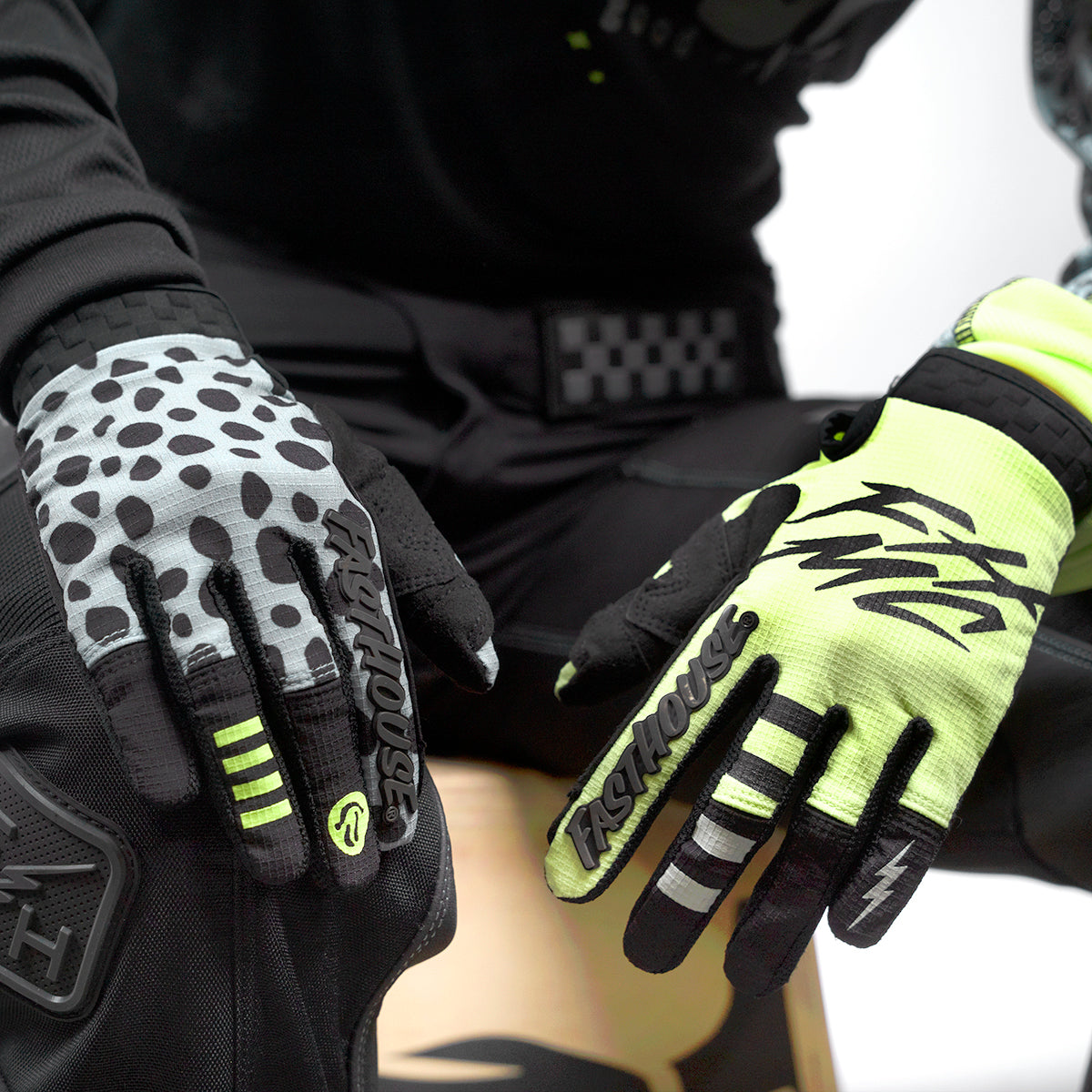 Speed Style Zenith Glove - Skyline/Party Lime closeout