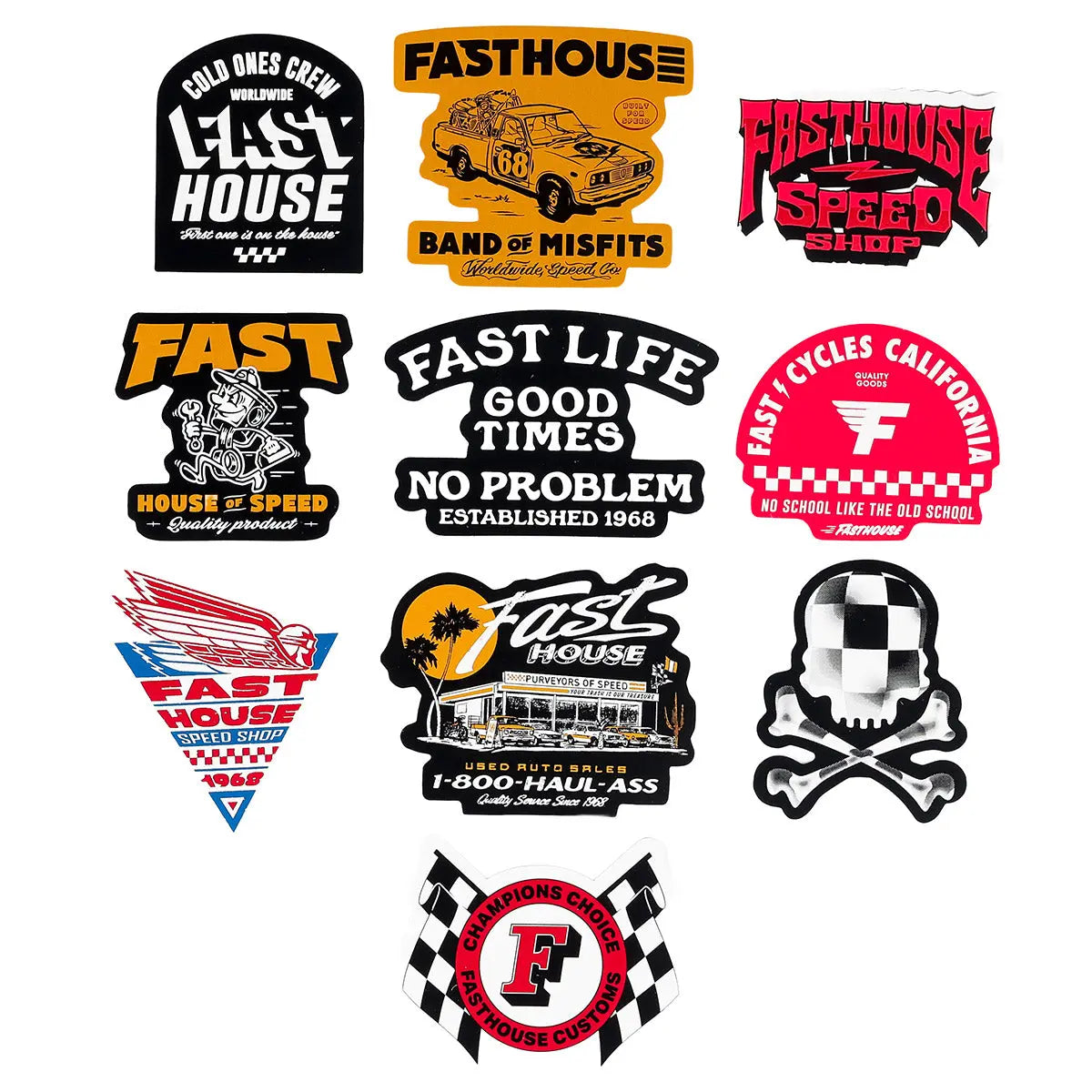 Spring 26 Decals - 10 Pack - Fasthouse