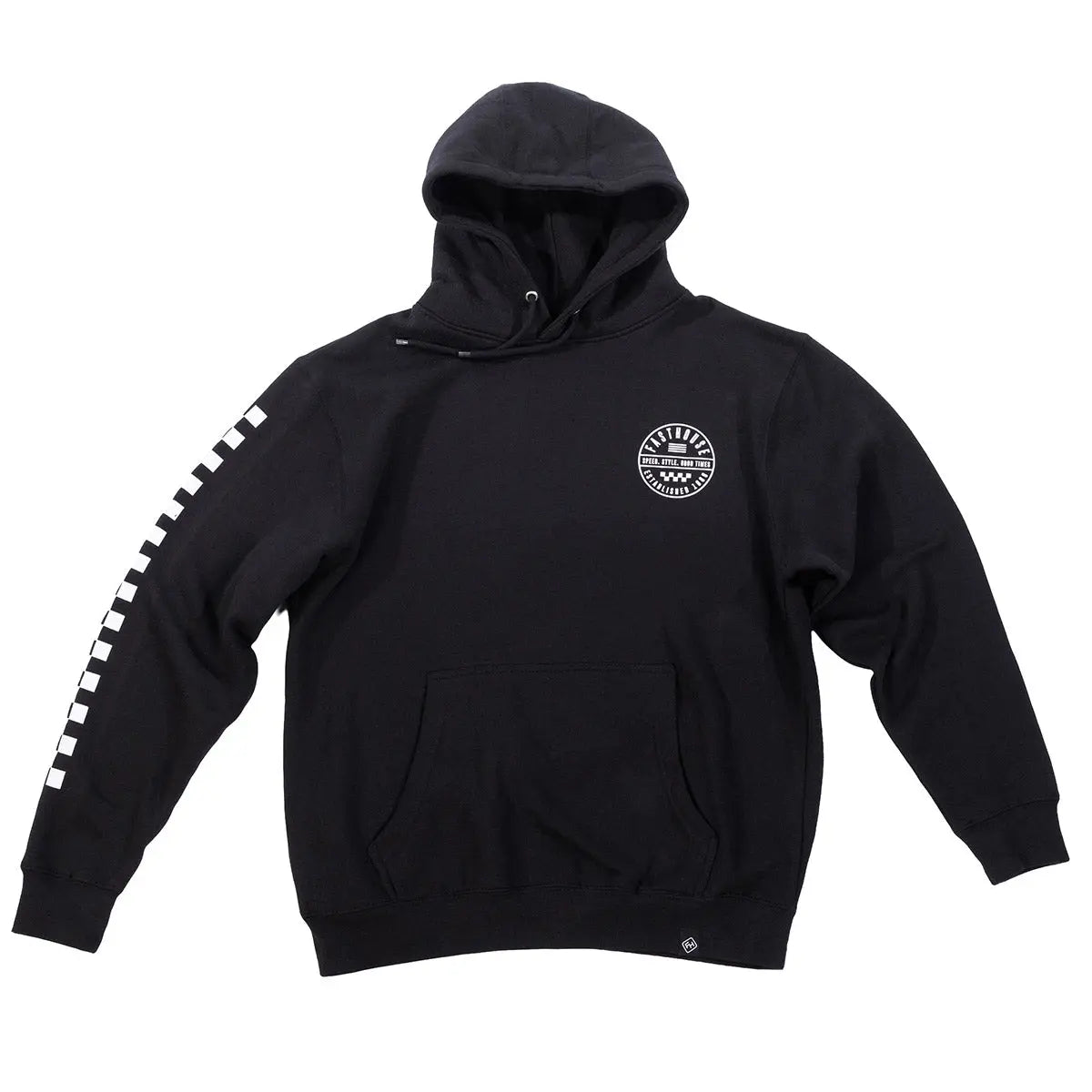 Statement Hooded Pullover - Black - Fasthouse