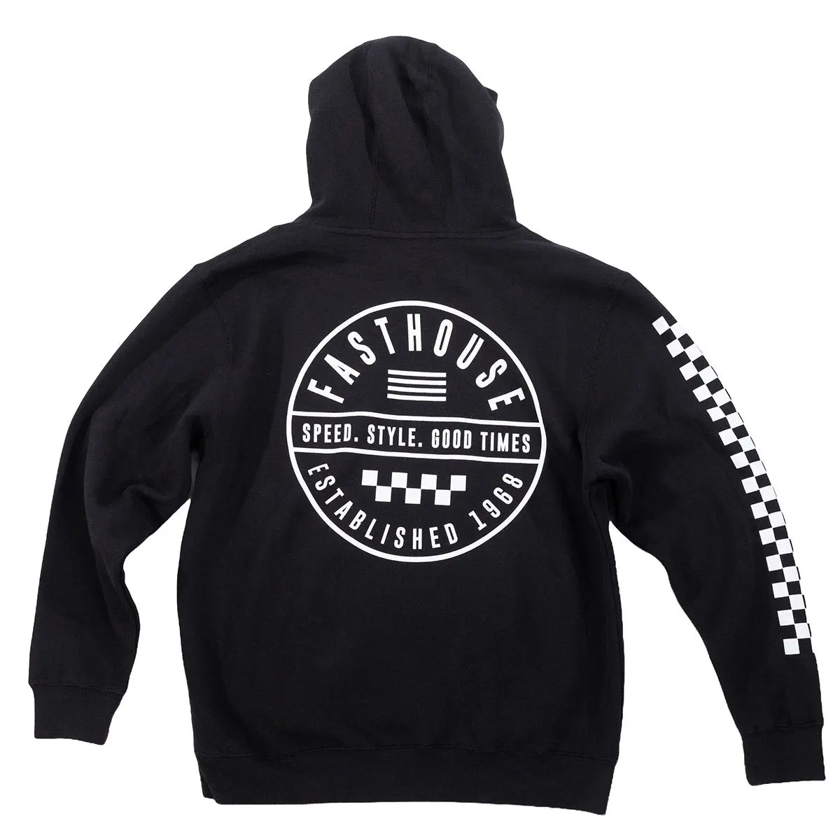 Statement Hooded Pullover - Black - Fasthouse