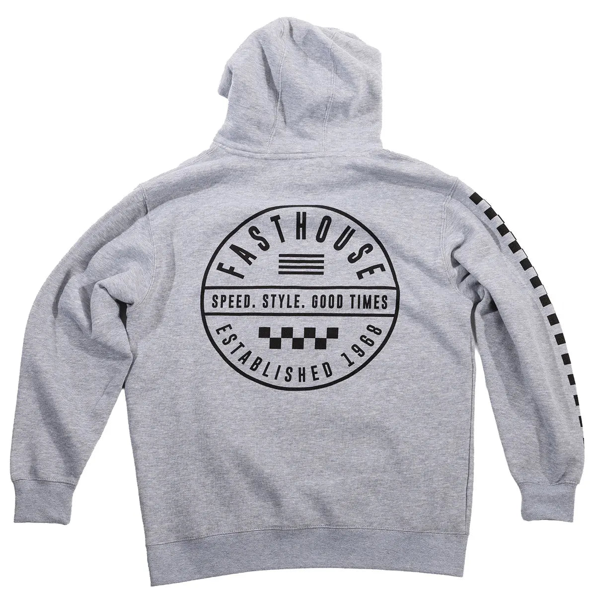 Statement Hooded Pullover - Heather Grey - Fasthouse