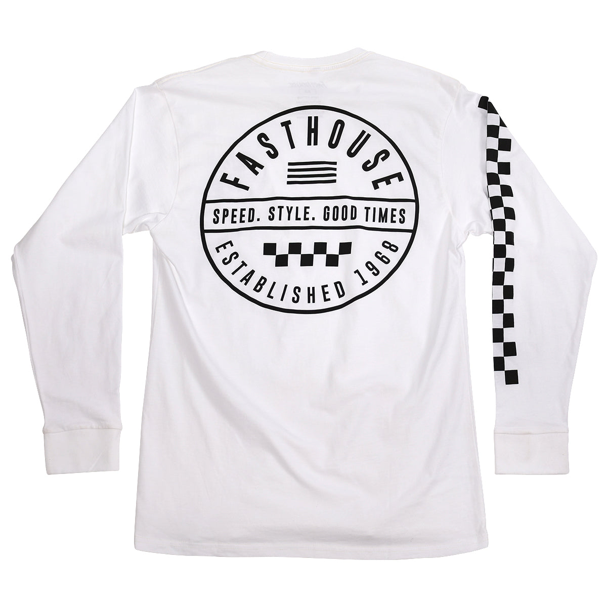 Statement Long Sleeve Tee - White