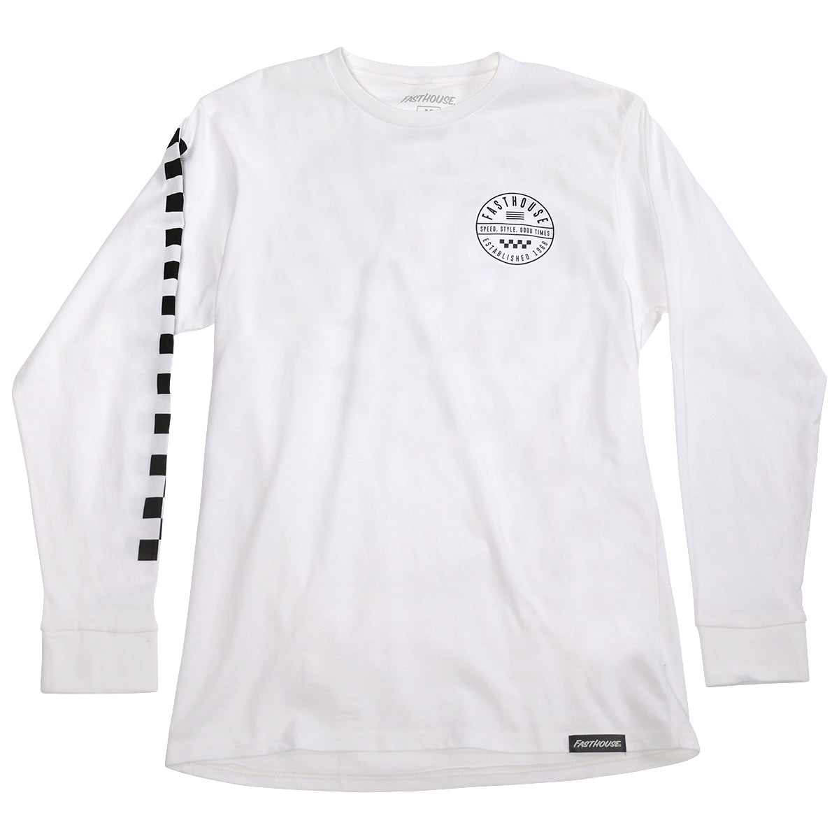 Statement Long Sleeve Tee - White