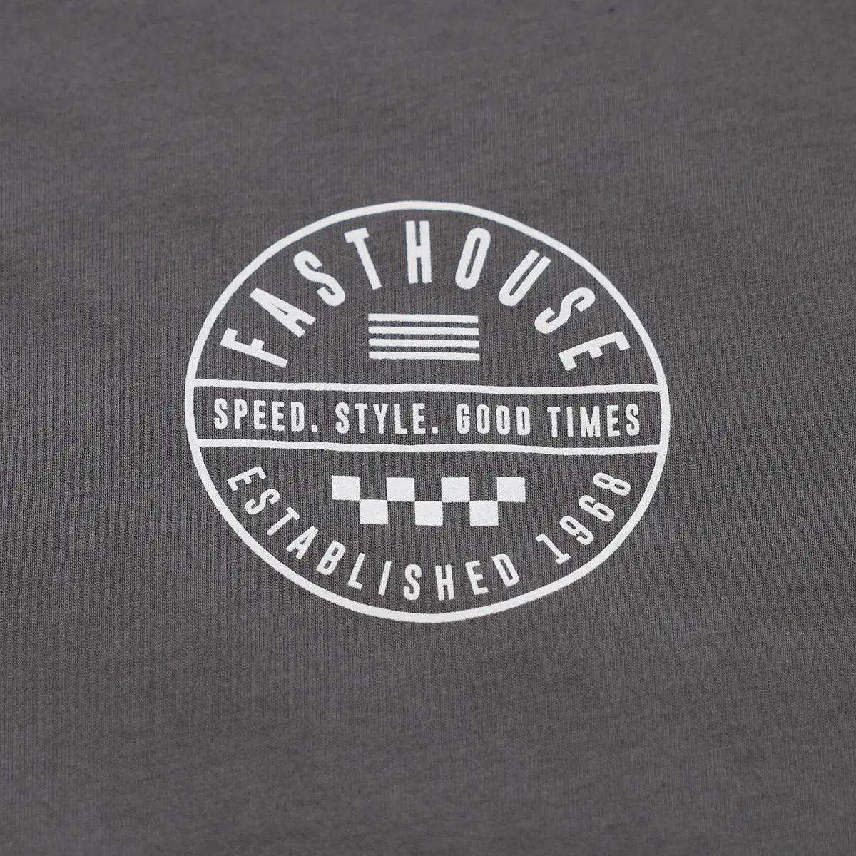 Statement Tee - Gunmetal