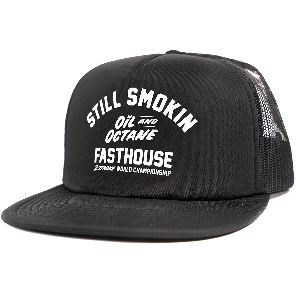 Still Smokin '23 Hat - Black/White Fasthouse