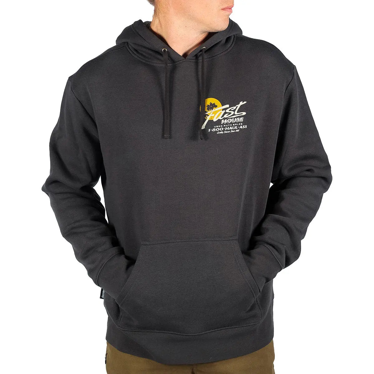 Sunset Hooded Pullover - Vintage Black - Fasthouse